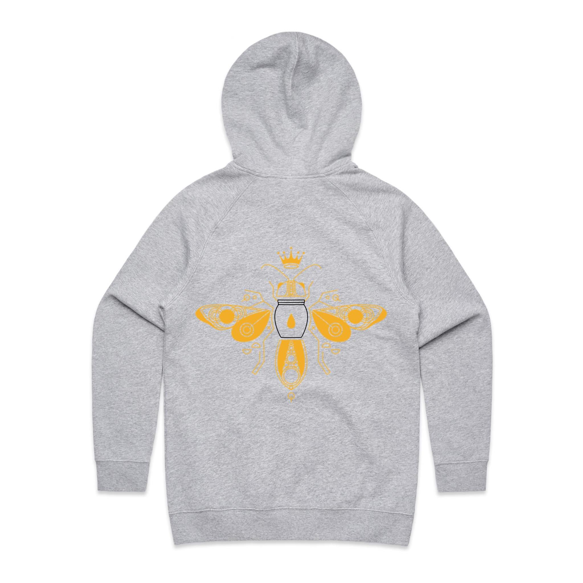 QUEEN BEE Hoodie Back Print