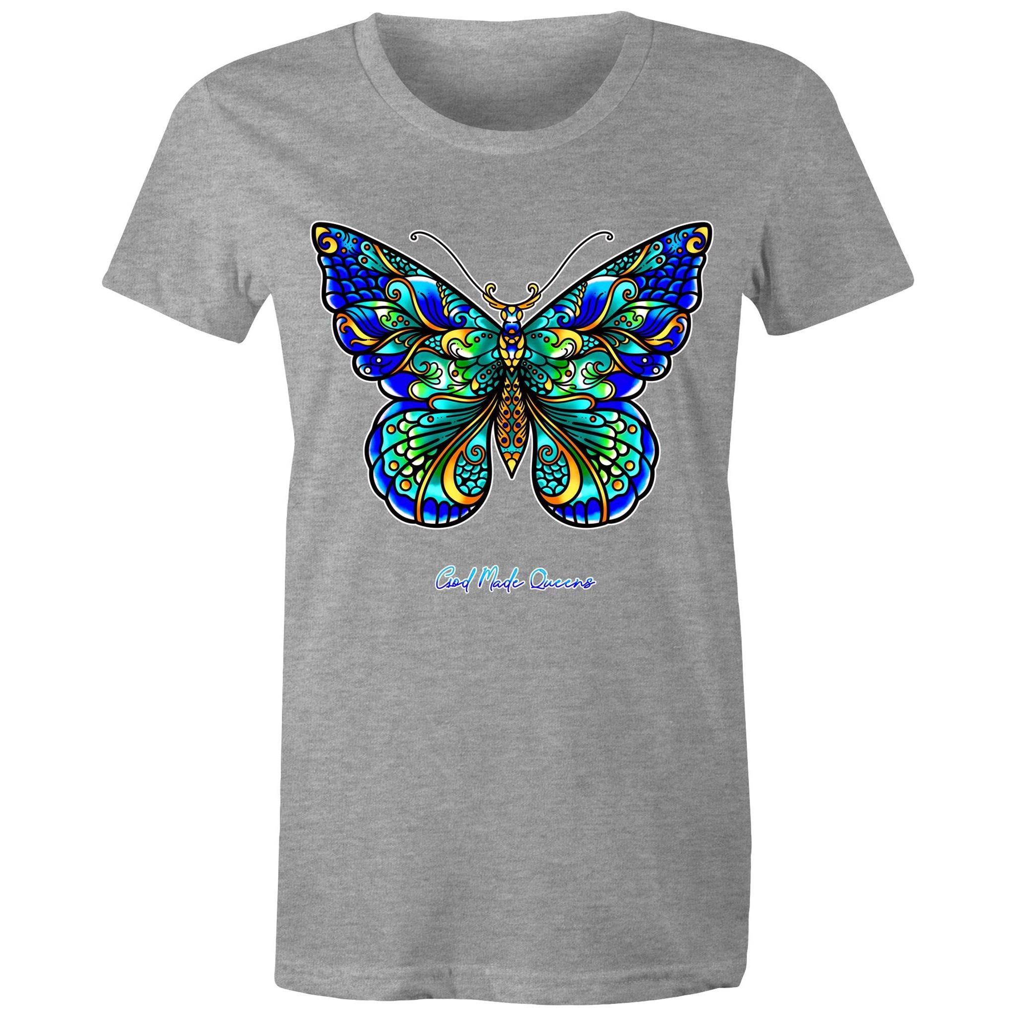 BUTTERFLY T-Shirt Front Print