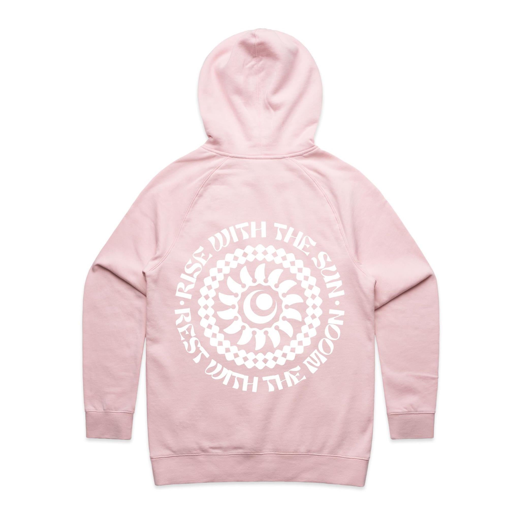 RISE WITH THE SUN Hoodie Back Print