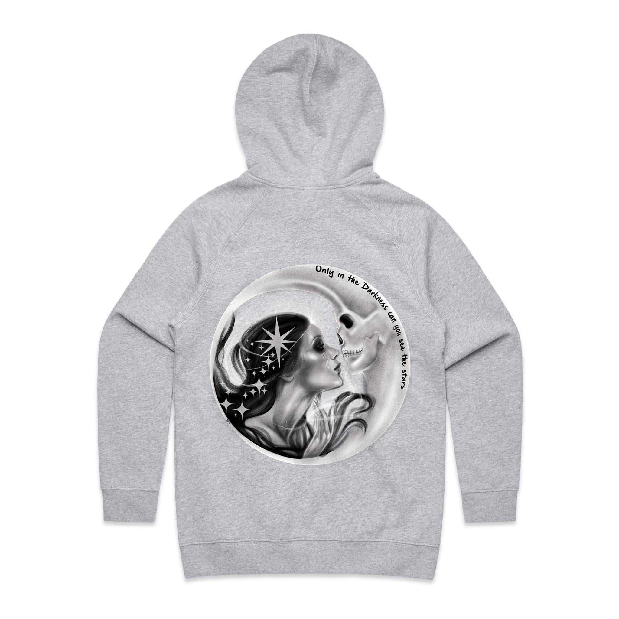 DARK MOON Hoodie Back Print