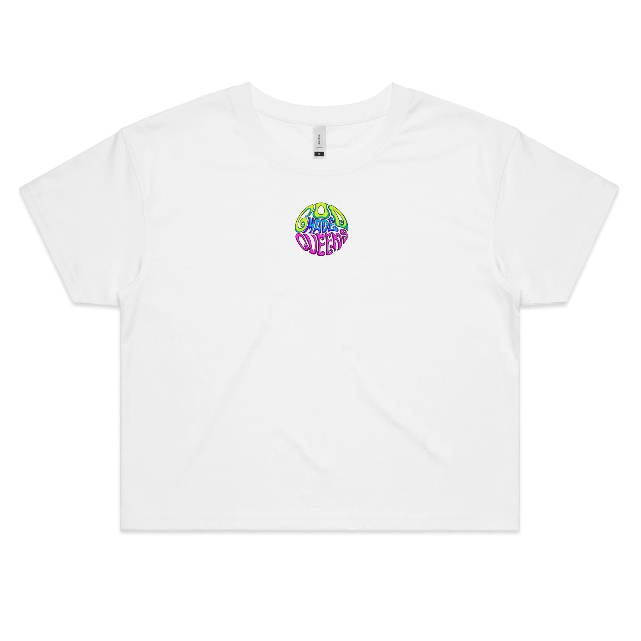 CIRCLE OF QUEENS Crop Back Print