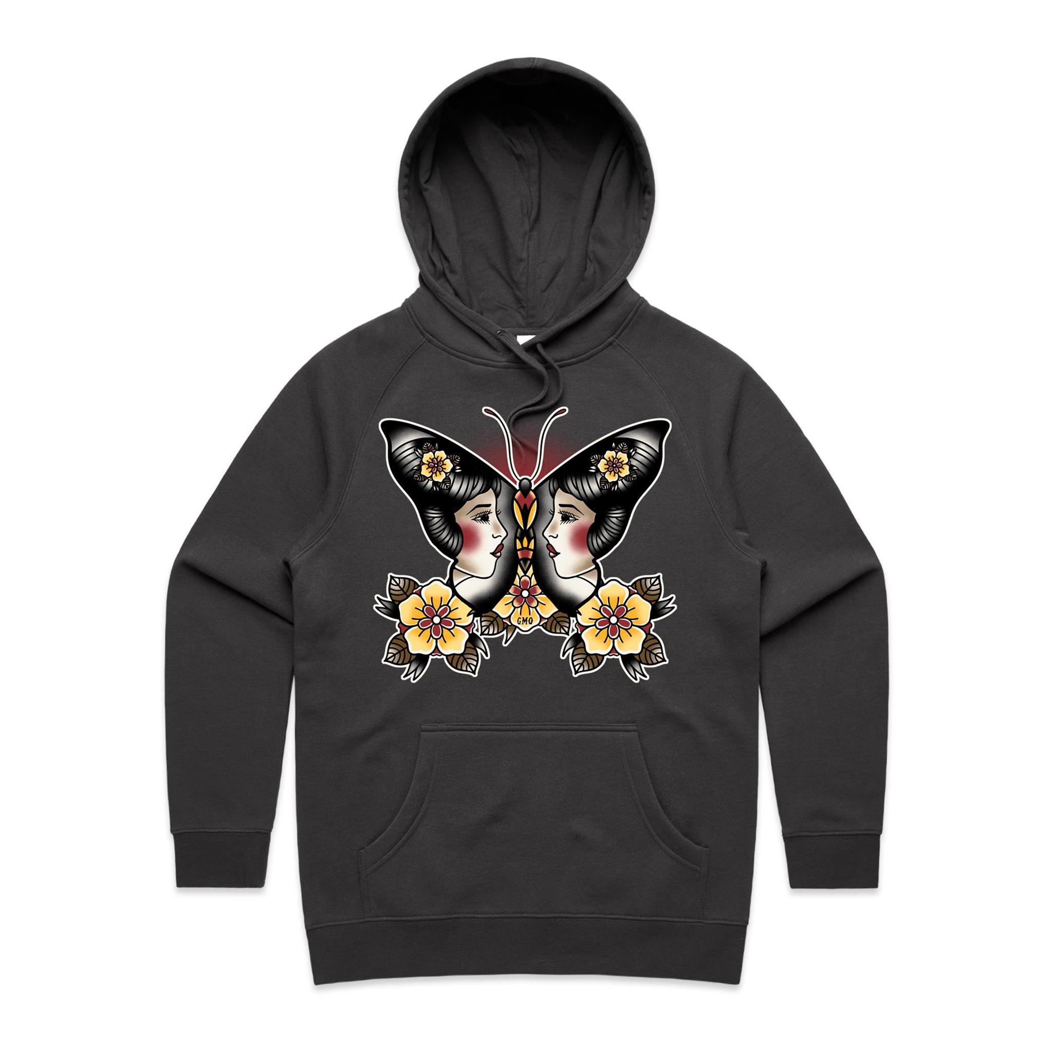 SELF REFLECT Hoodie Front Print