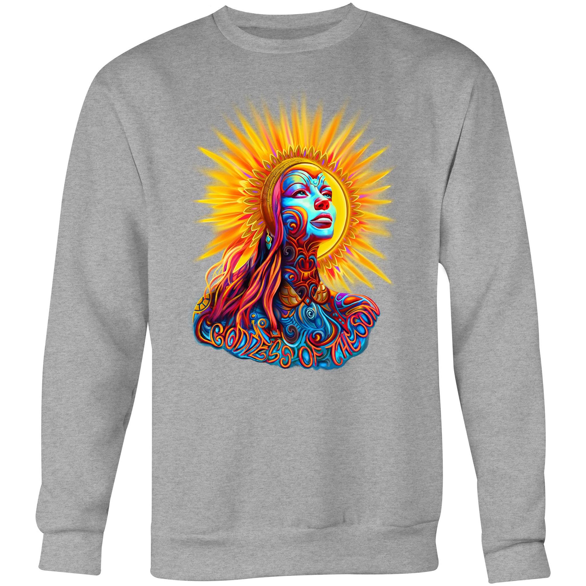 GODDESS OF THE SUN Sweatshirt Front Print