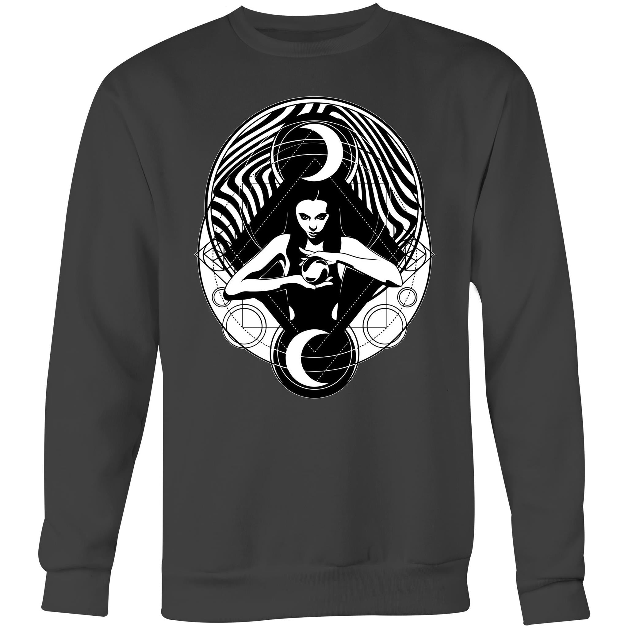 WITCHY WOMAN Sweatshirt Front Print