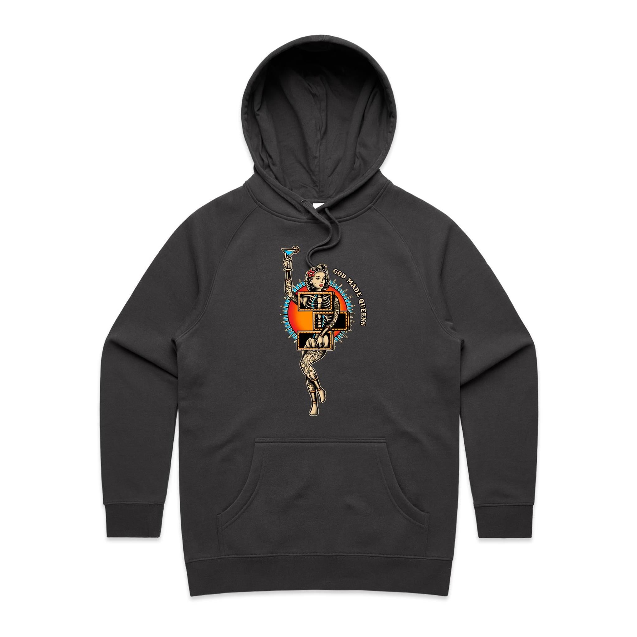 X-RATED MARTINI Hoodie Front Print