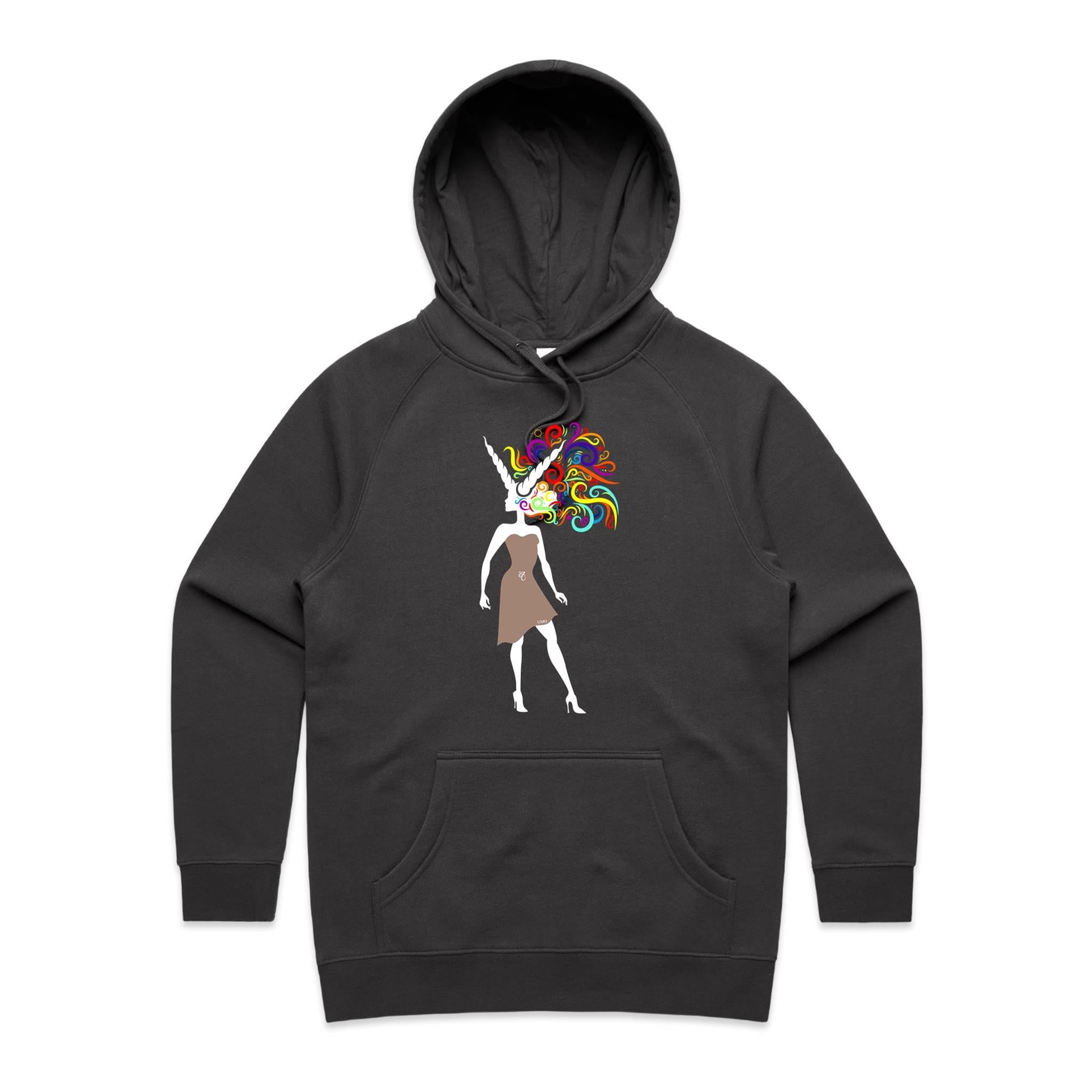 CAPRICORN Hoodie Front Print