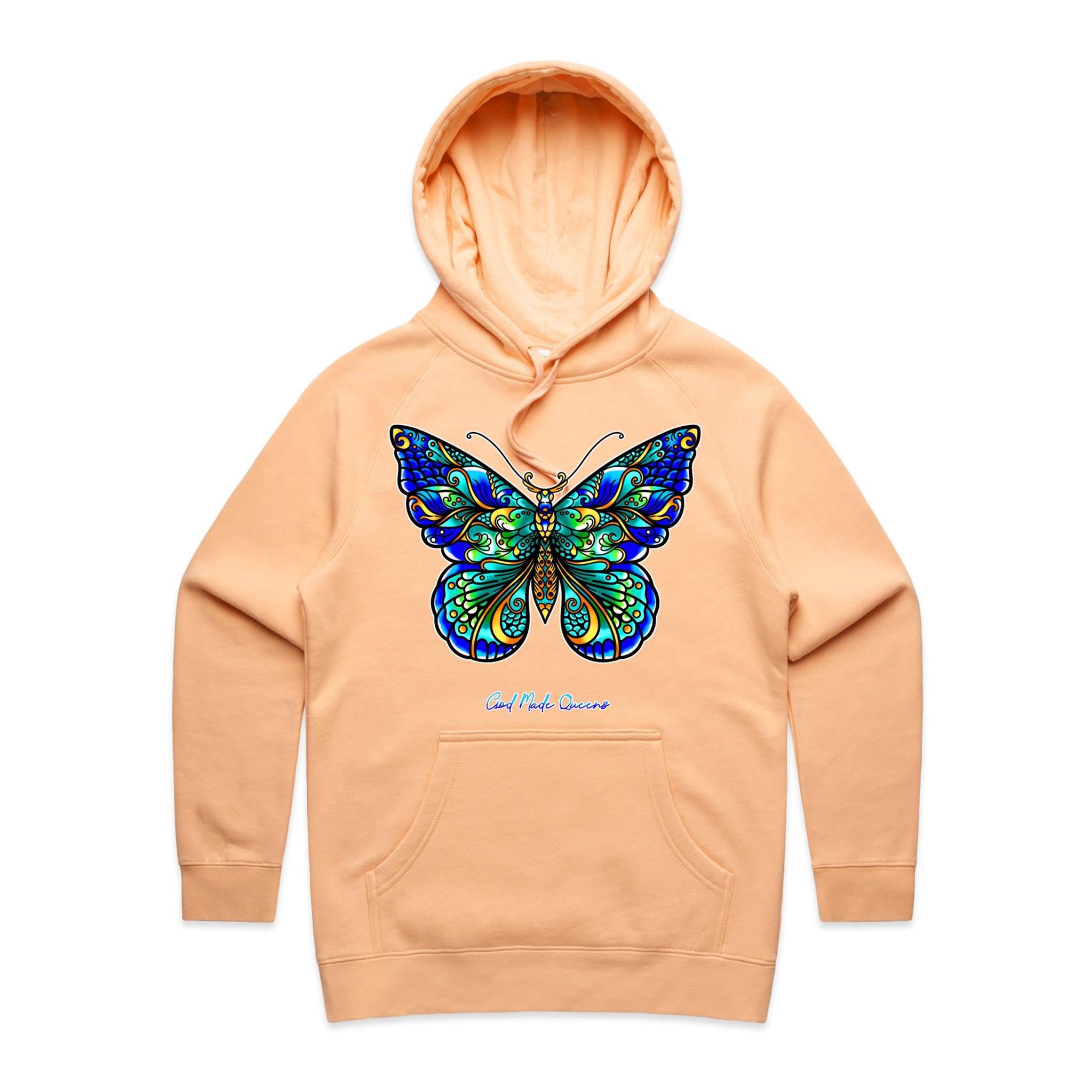 BUTTERFLY Hoodie Front Print