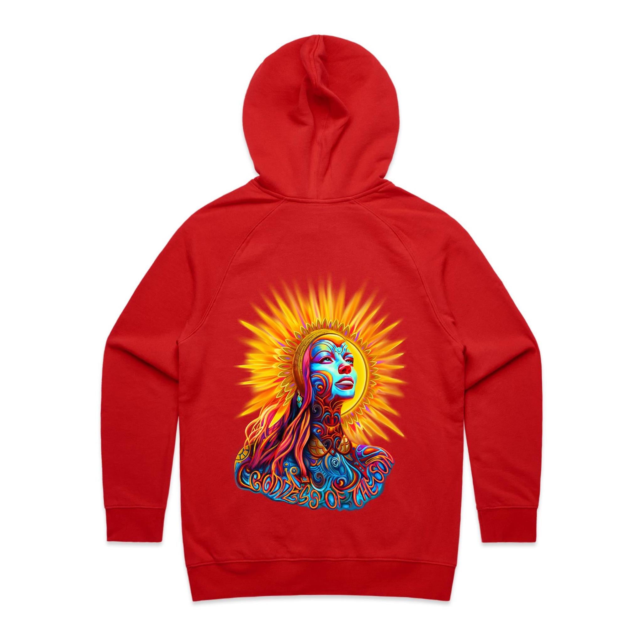 GODDESS OF THE SUN Hoodie Back Print