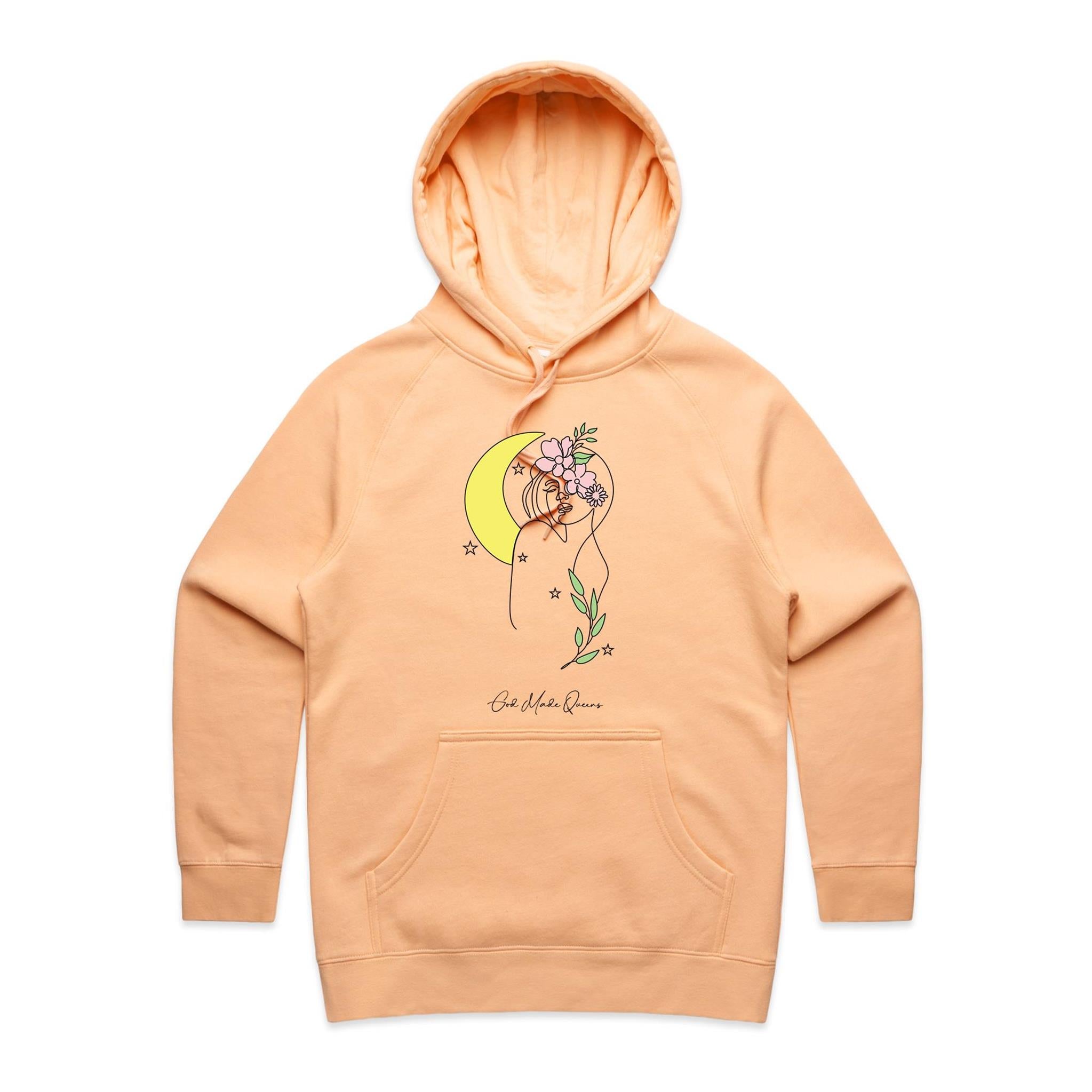 WHEN THE NIGHT FALLS Hoodie Front Print