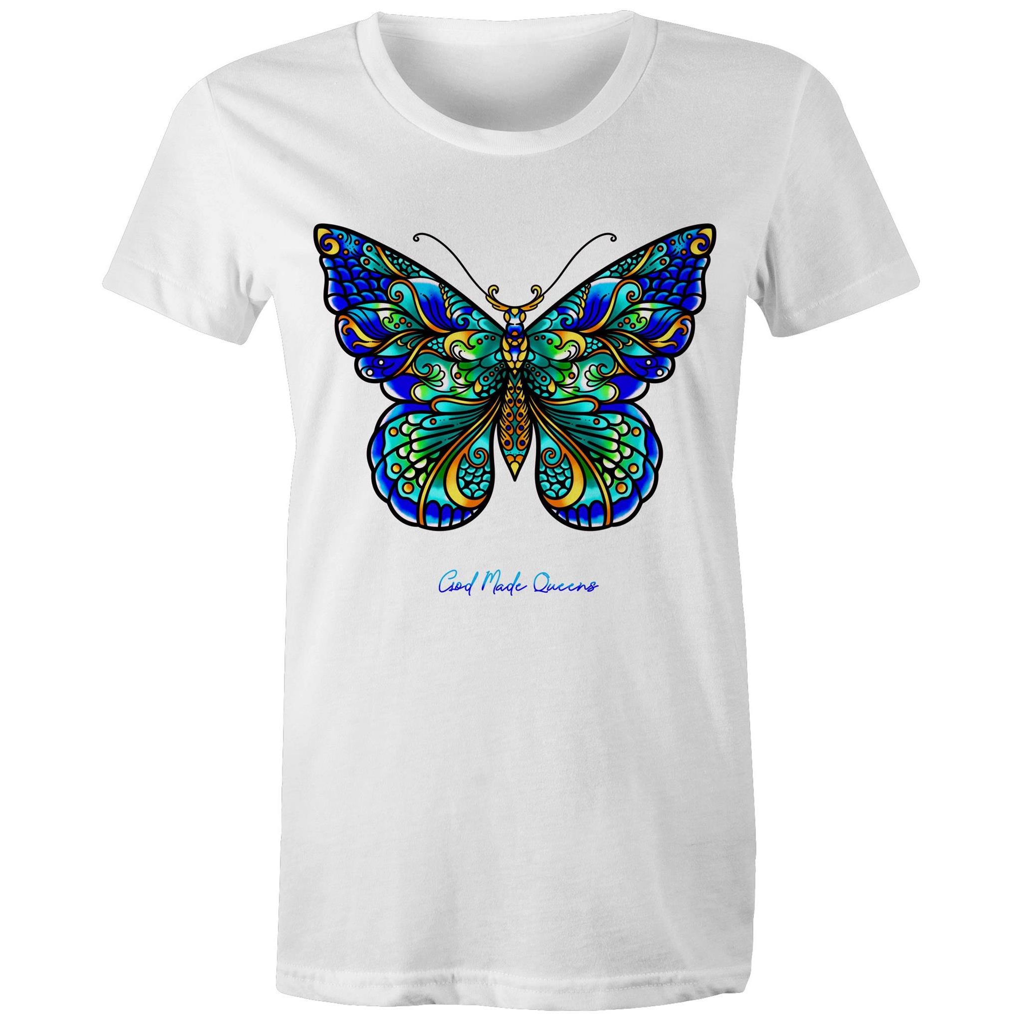 BUTTERFLY T-Shirt Front Print