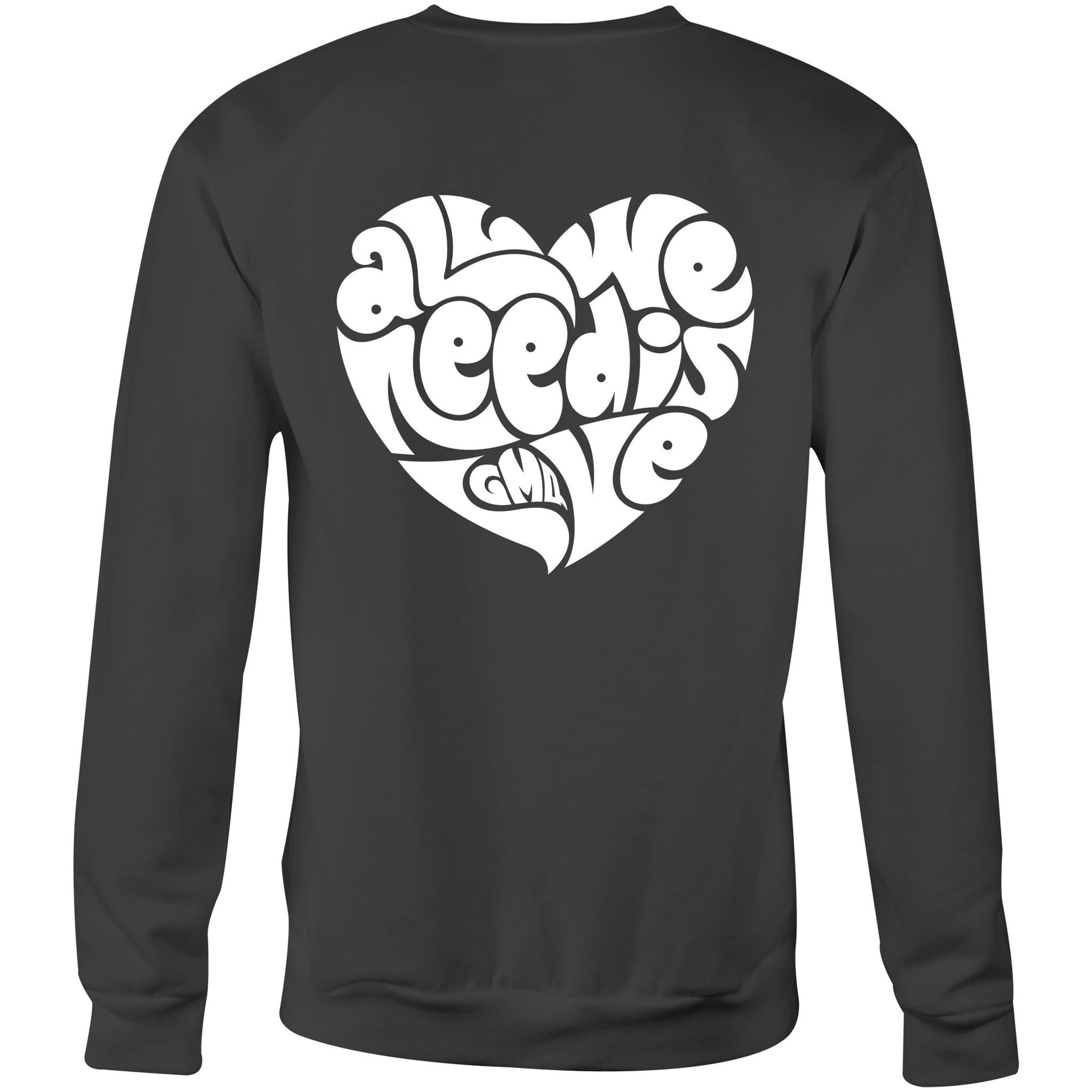 LOVE Sweatshirt Back Print