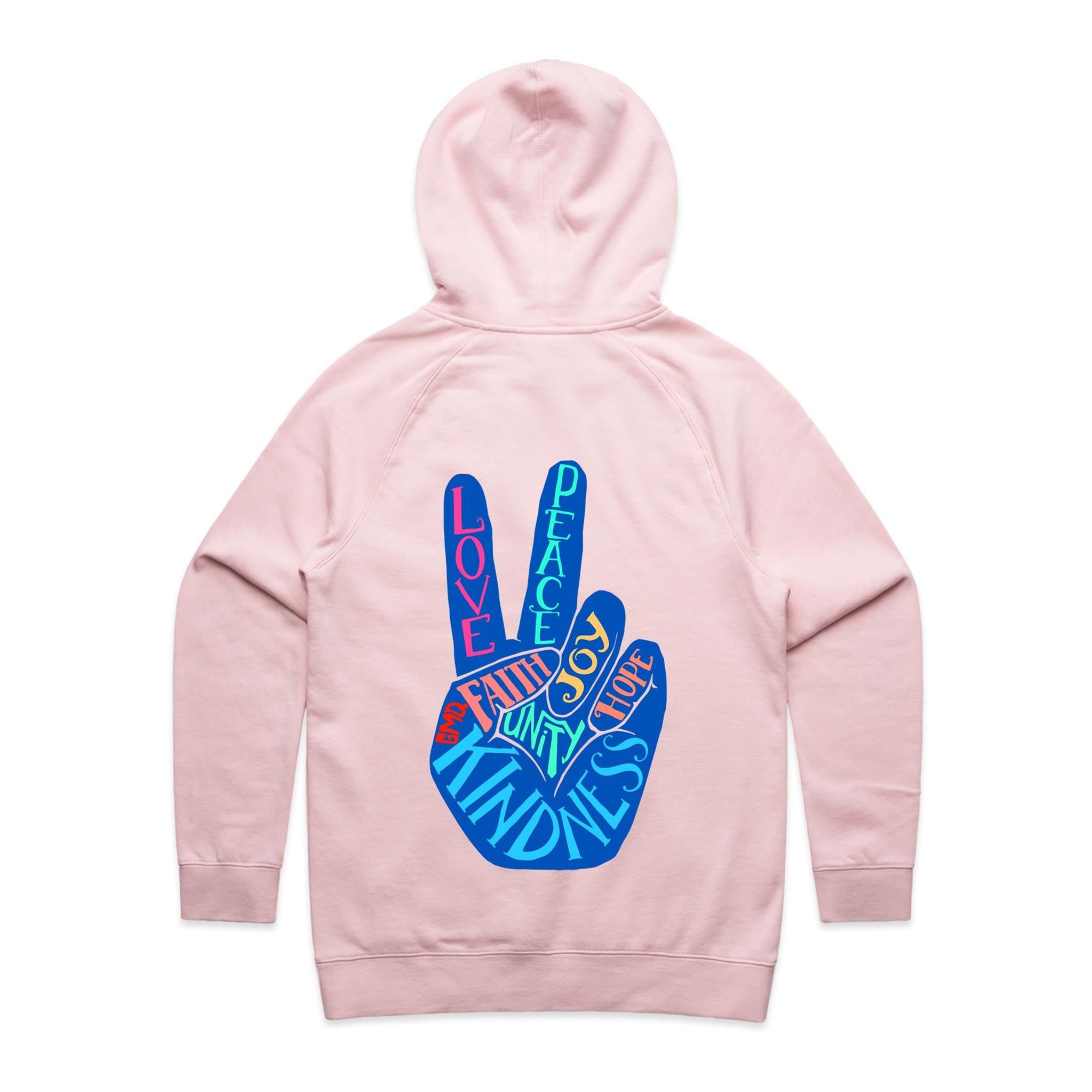 PEACE & UNITY Hoodie Back Print