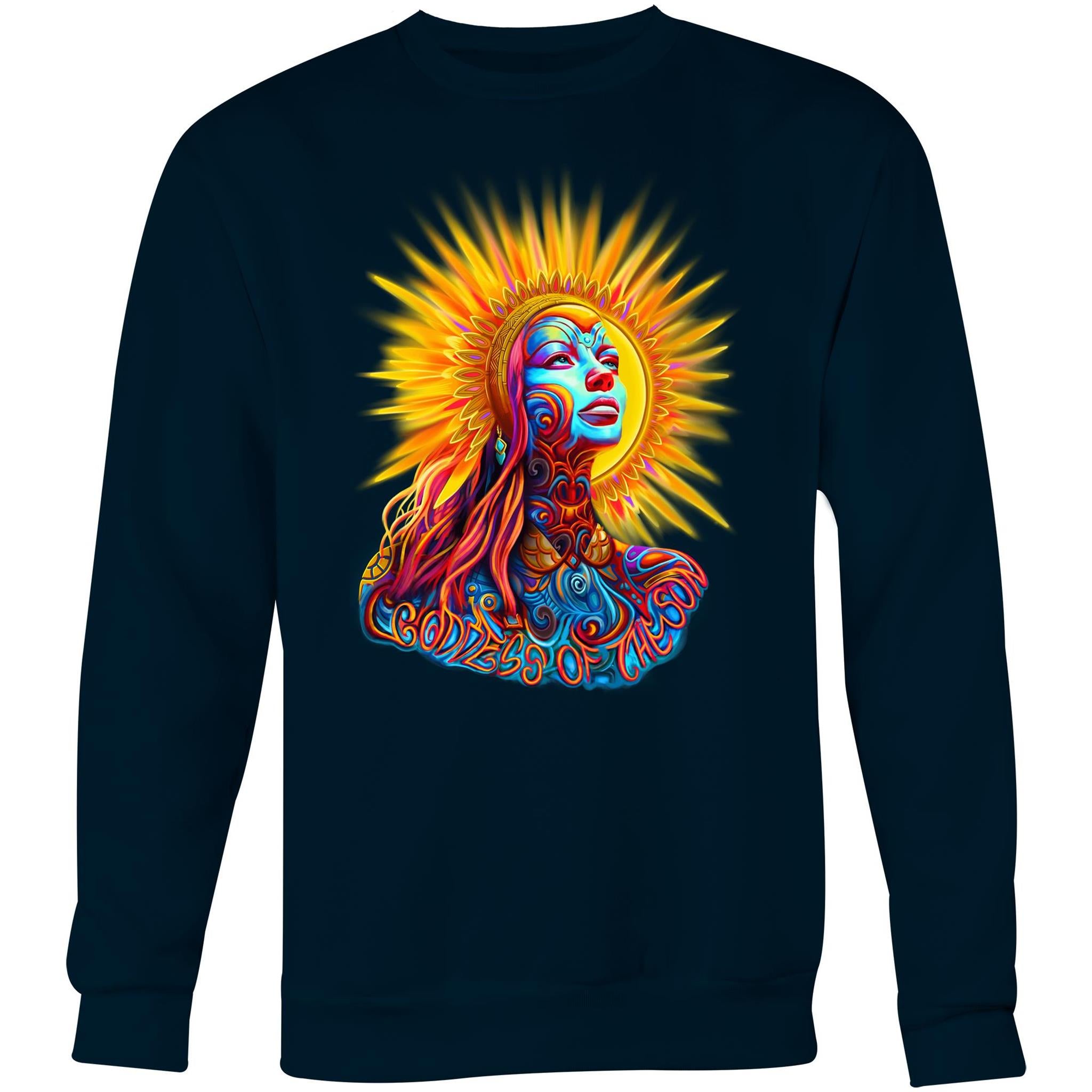 GODDESS OF THE SUN Sweatshirt Front Print