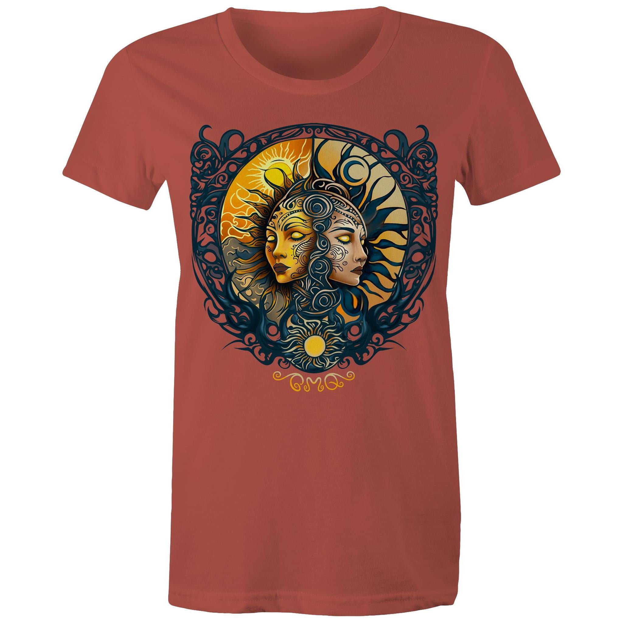 SPIRIT SISTERS T-Shirt Front Print