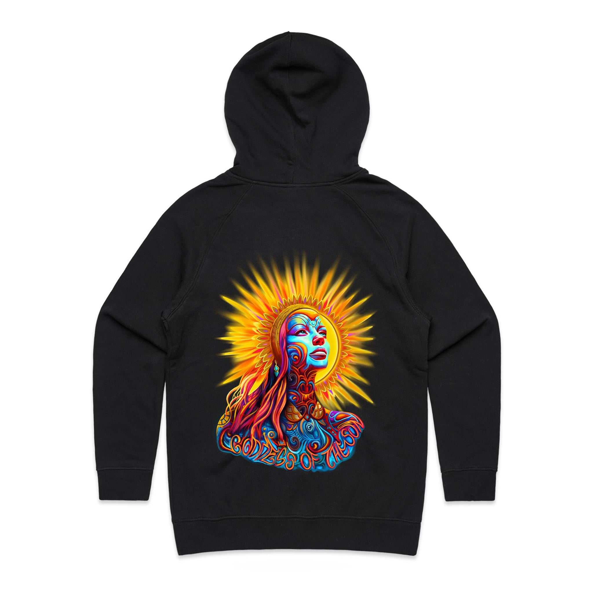 GODDESS OF THE SUN Hoodie Back Print