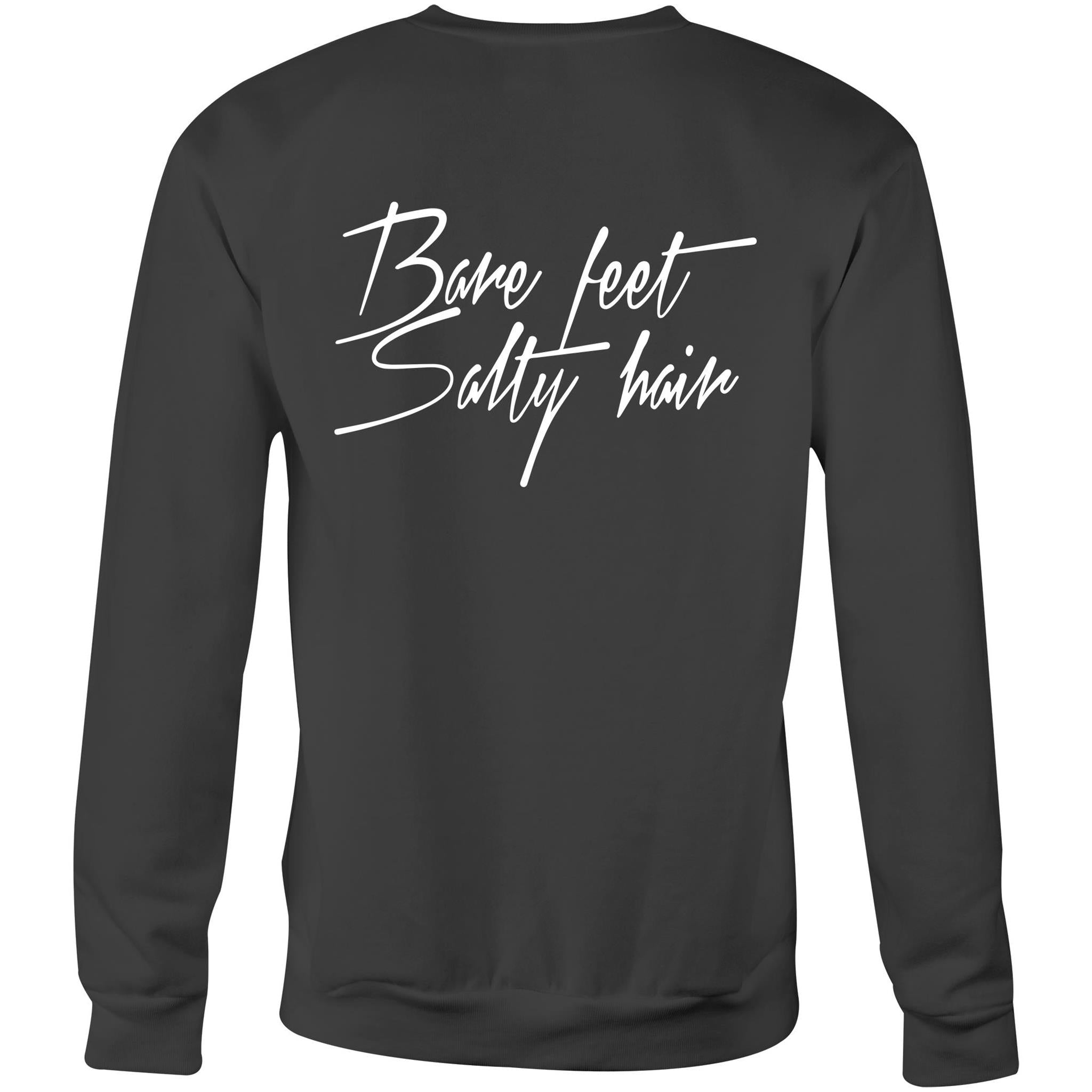 BARE FEET Sweatshirt Back Print