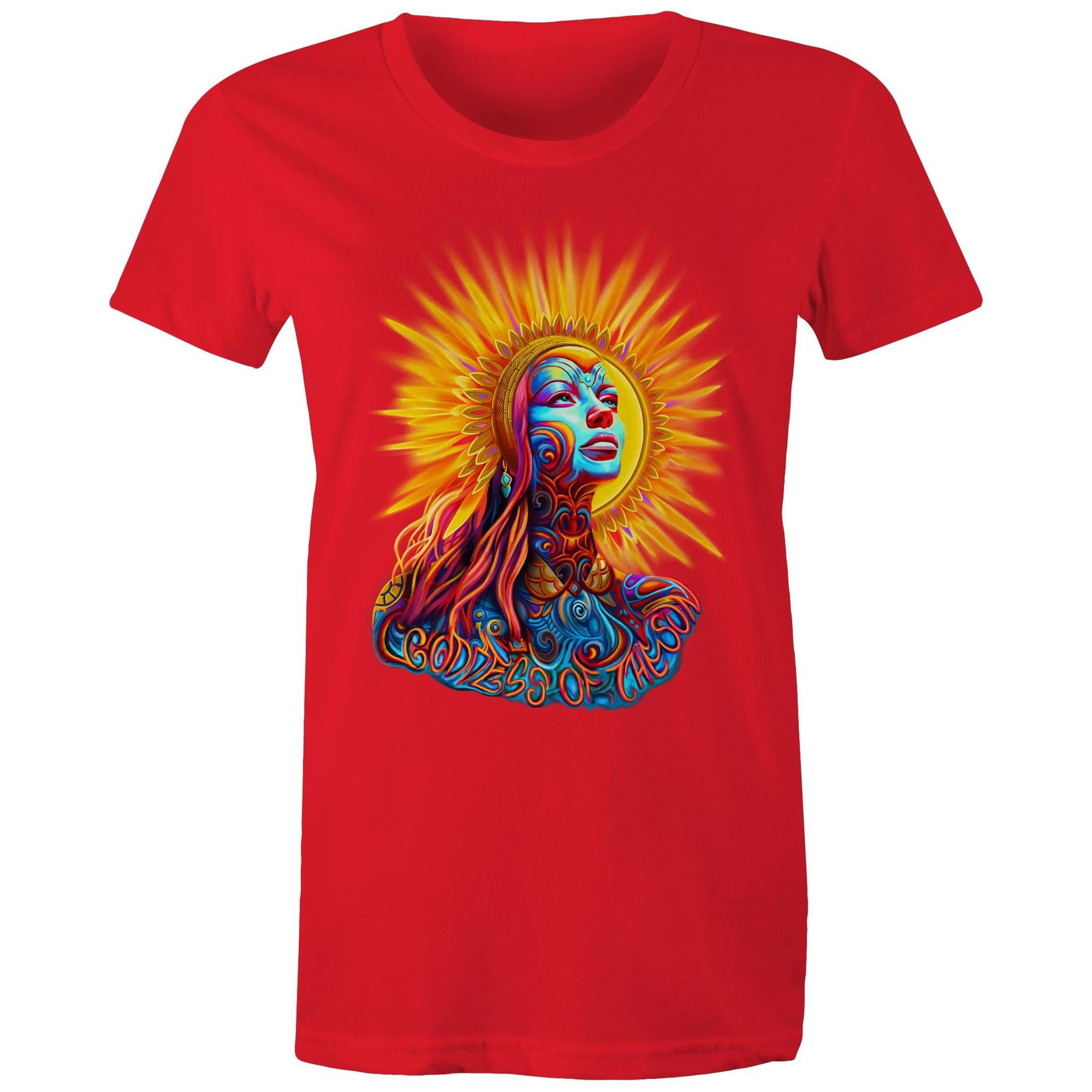 GODDESS OF THE SUN T-Shirt Front Print