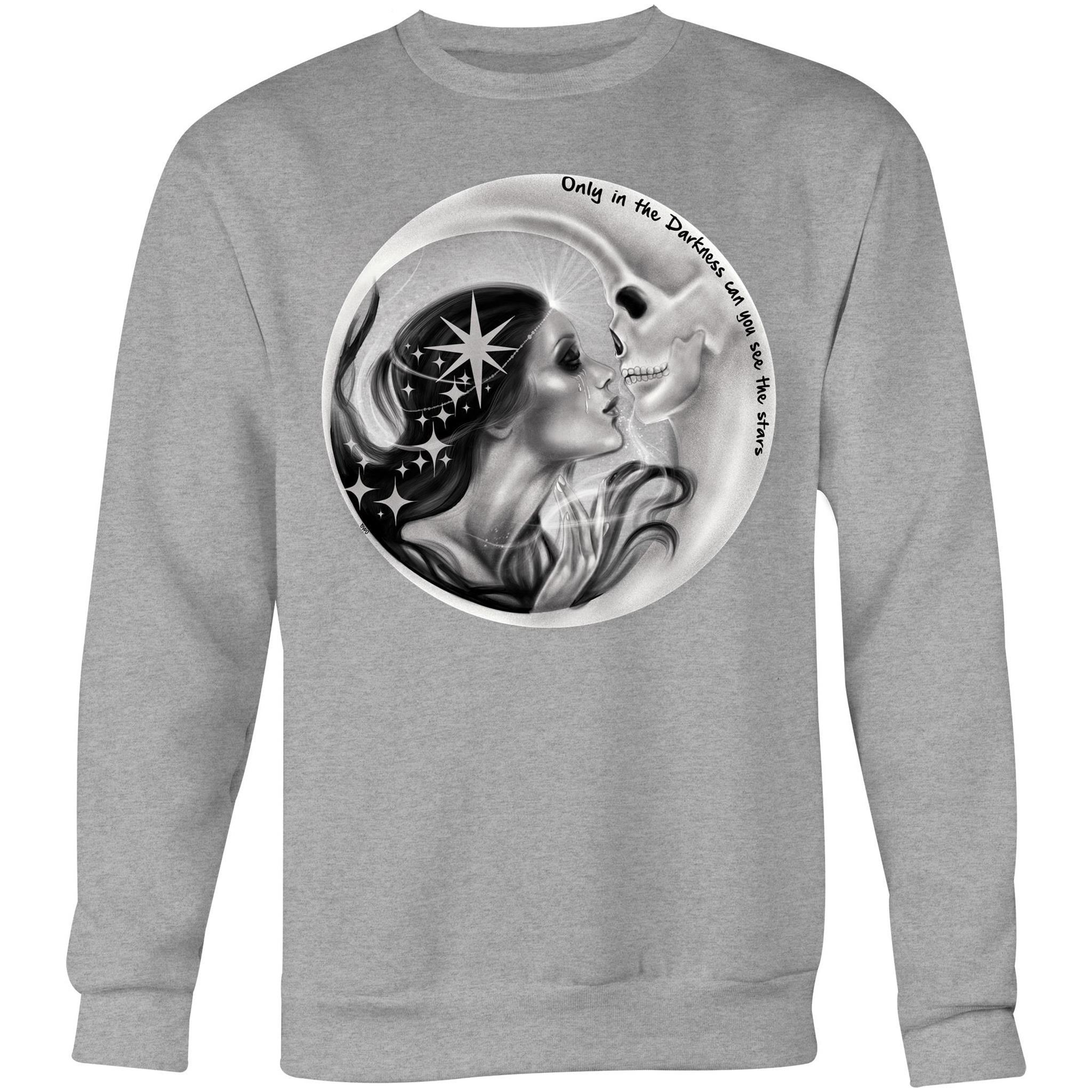 DARK MOON Sweatshirt Front Print