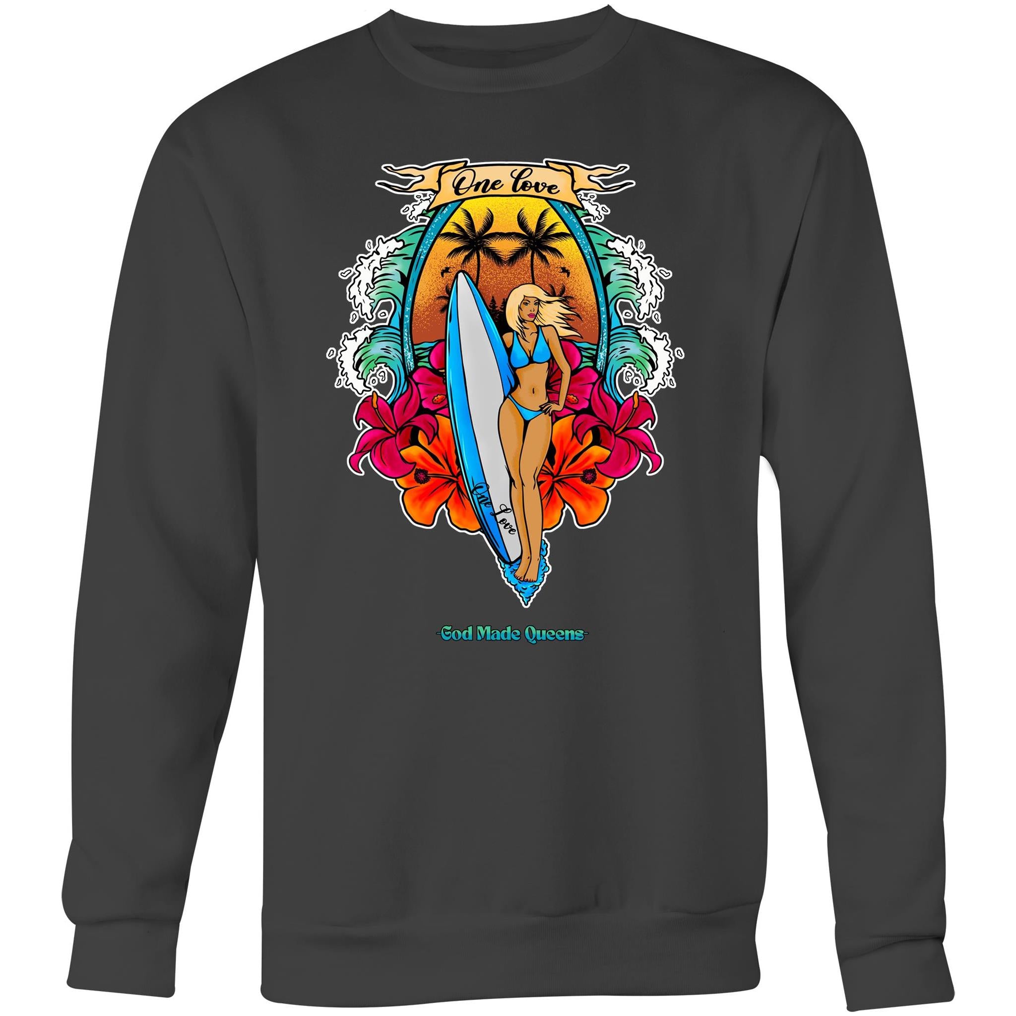 ONE LOVE Sweatshirt Front Print