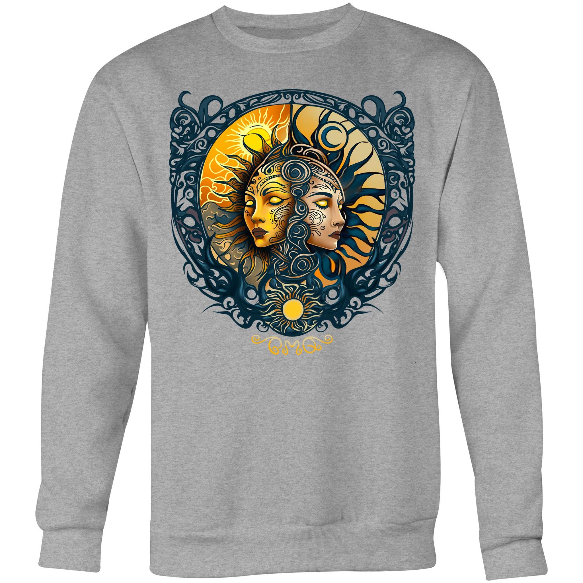 SPIRIT SISTERS Sweatshirt Front Print