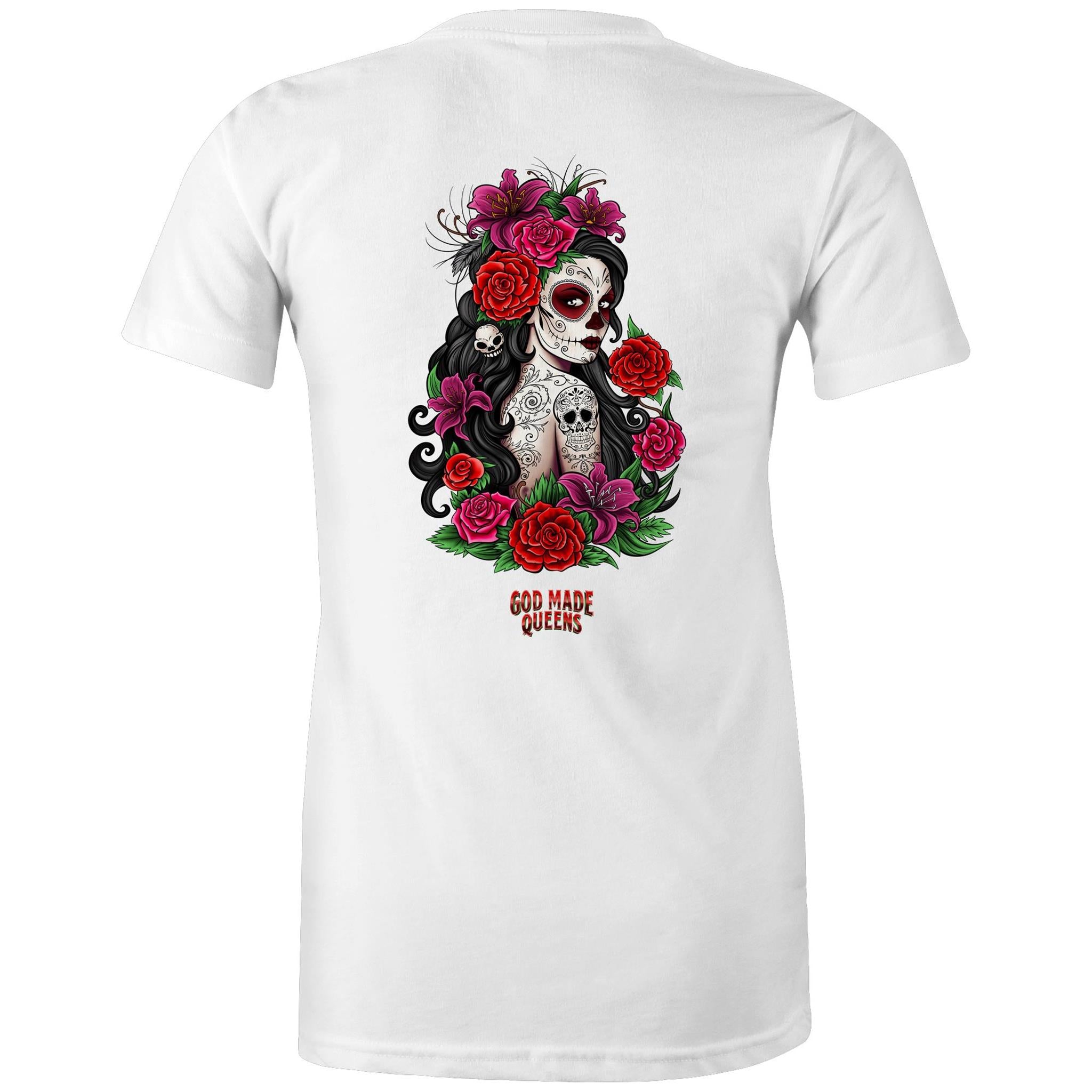 EL AMOR NEVER DIES T-Shirt Back Print