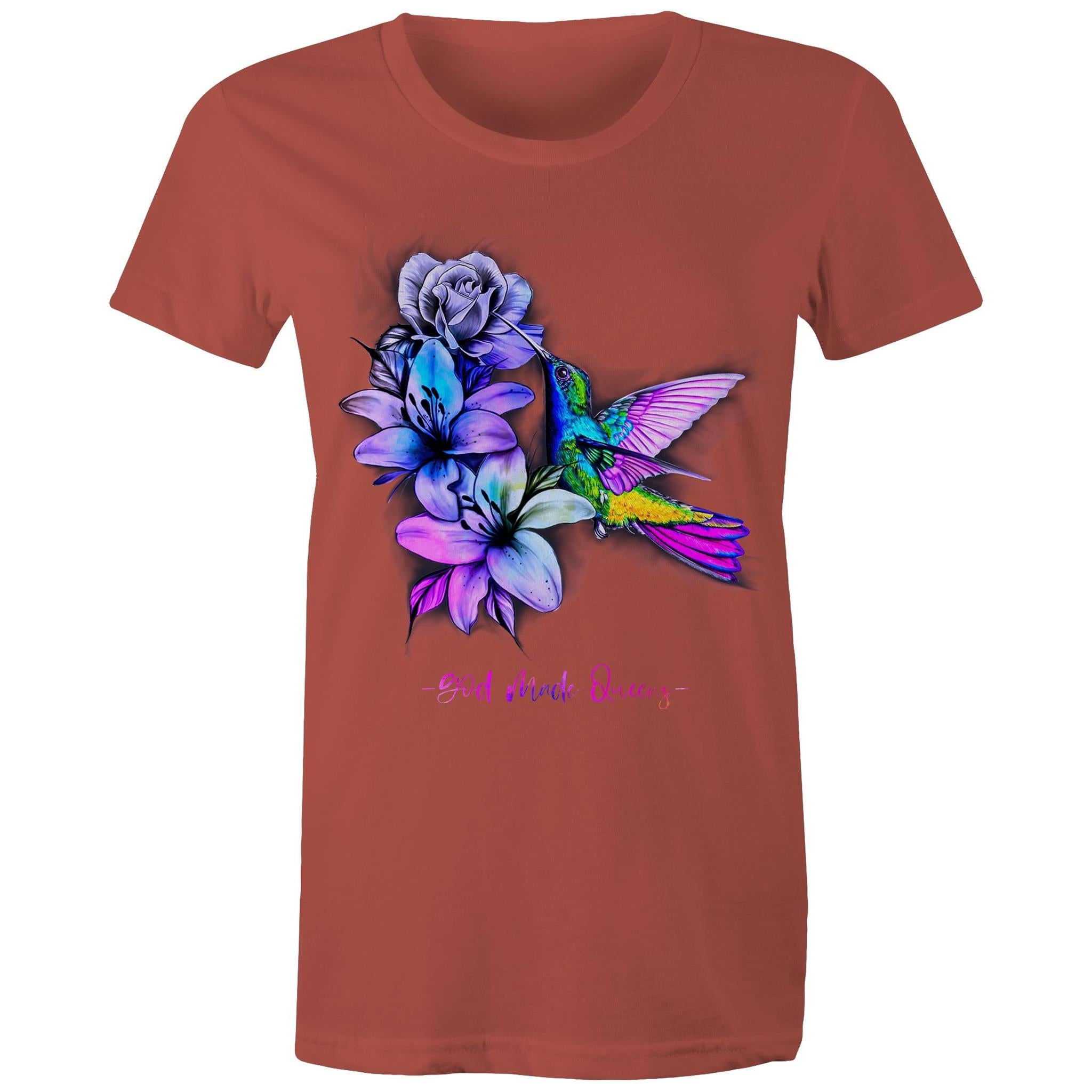 HUMMINGBIRD T-Shirt Front Print