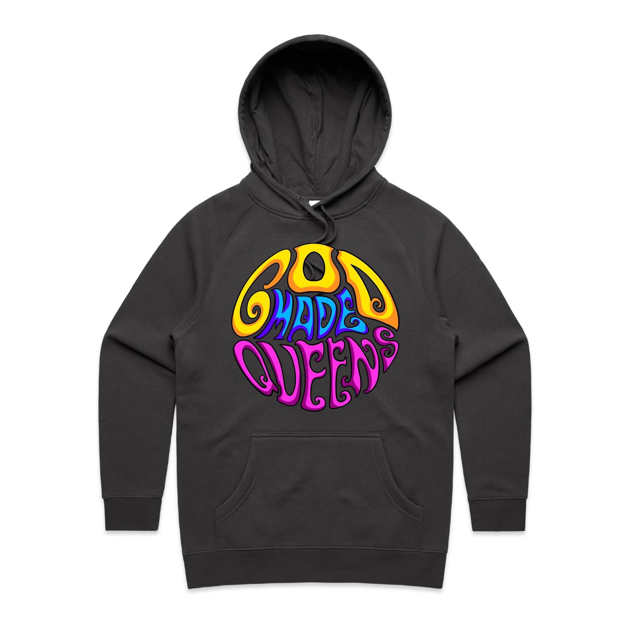 CIRCLE OF QUEENS Hoodie Front Print