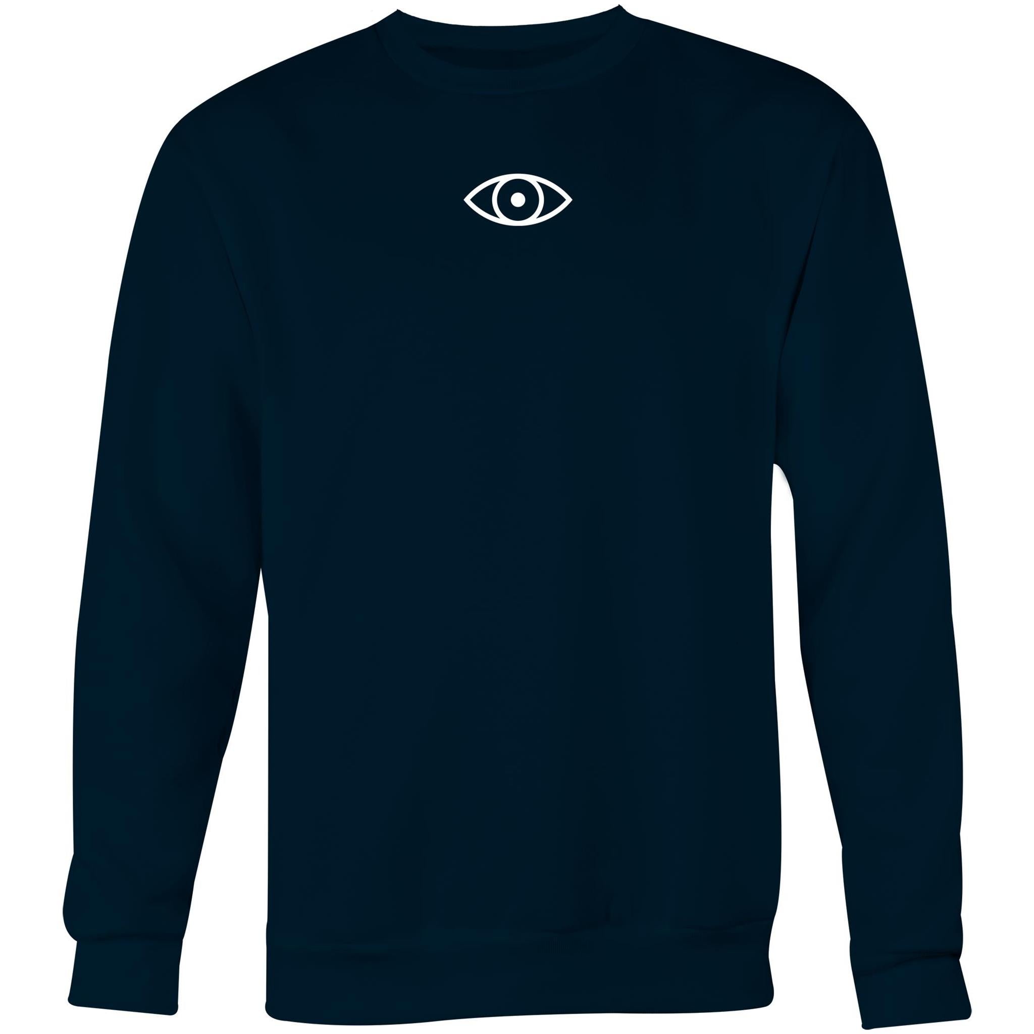 OPEN YOUR EYES Sweatshirt Back Print