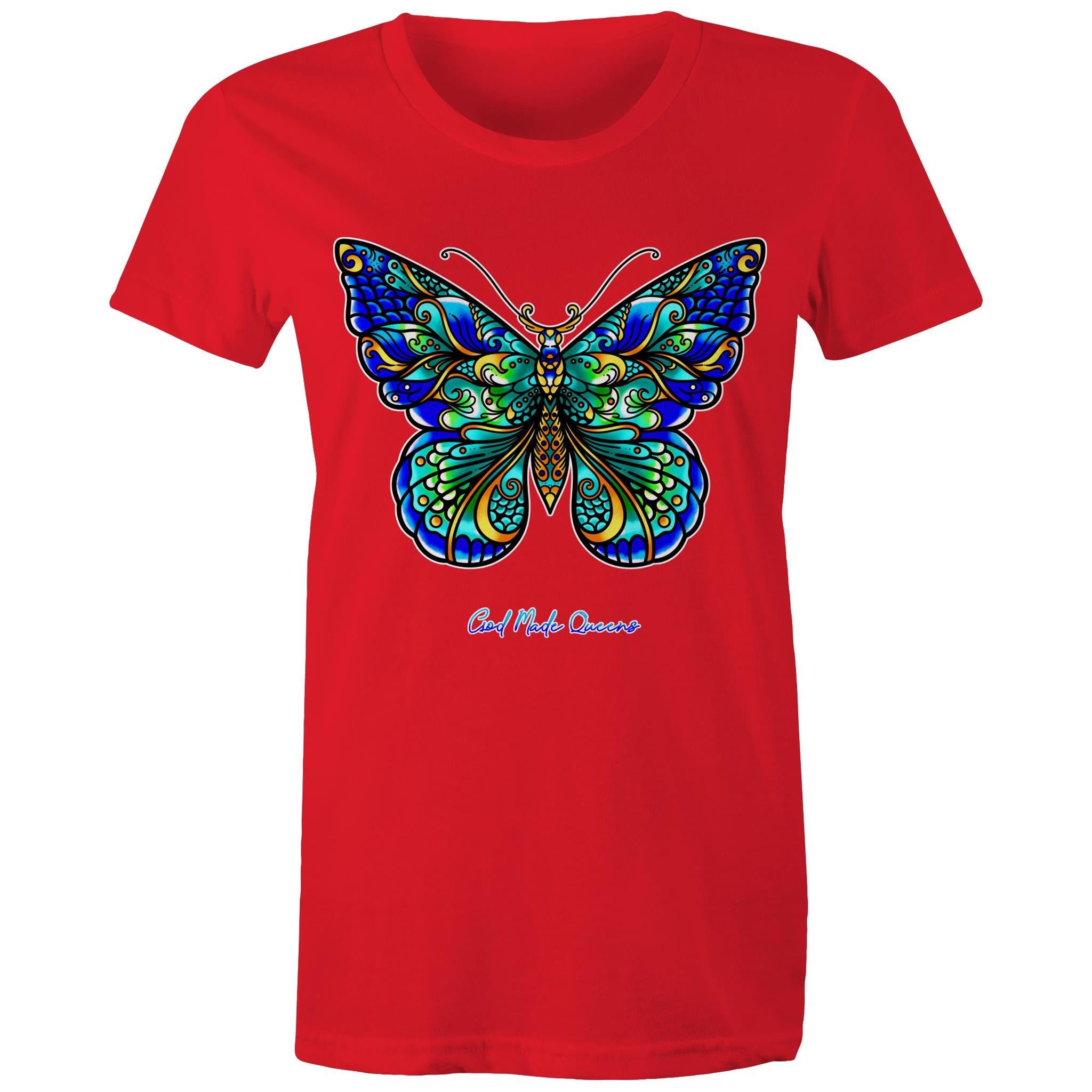 BUTTERFLY T-Shirt Front Print