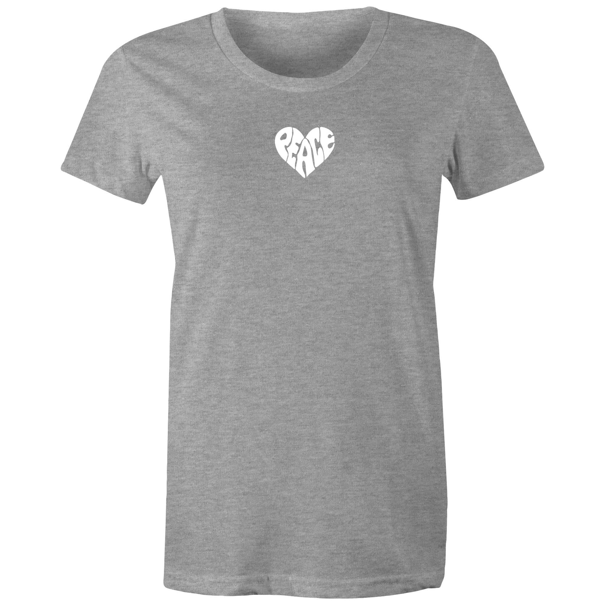 PEACE & LOVE T-Shirt Back Print