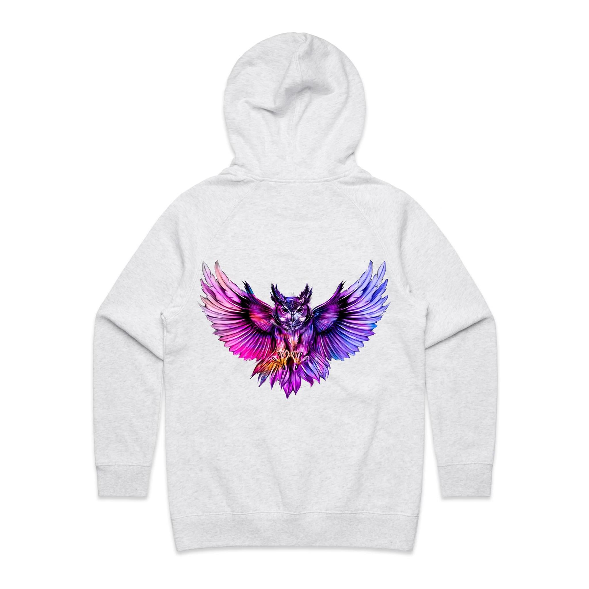 ENCHANTED OWL Hoodie Back Print