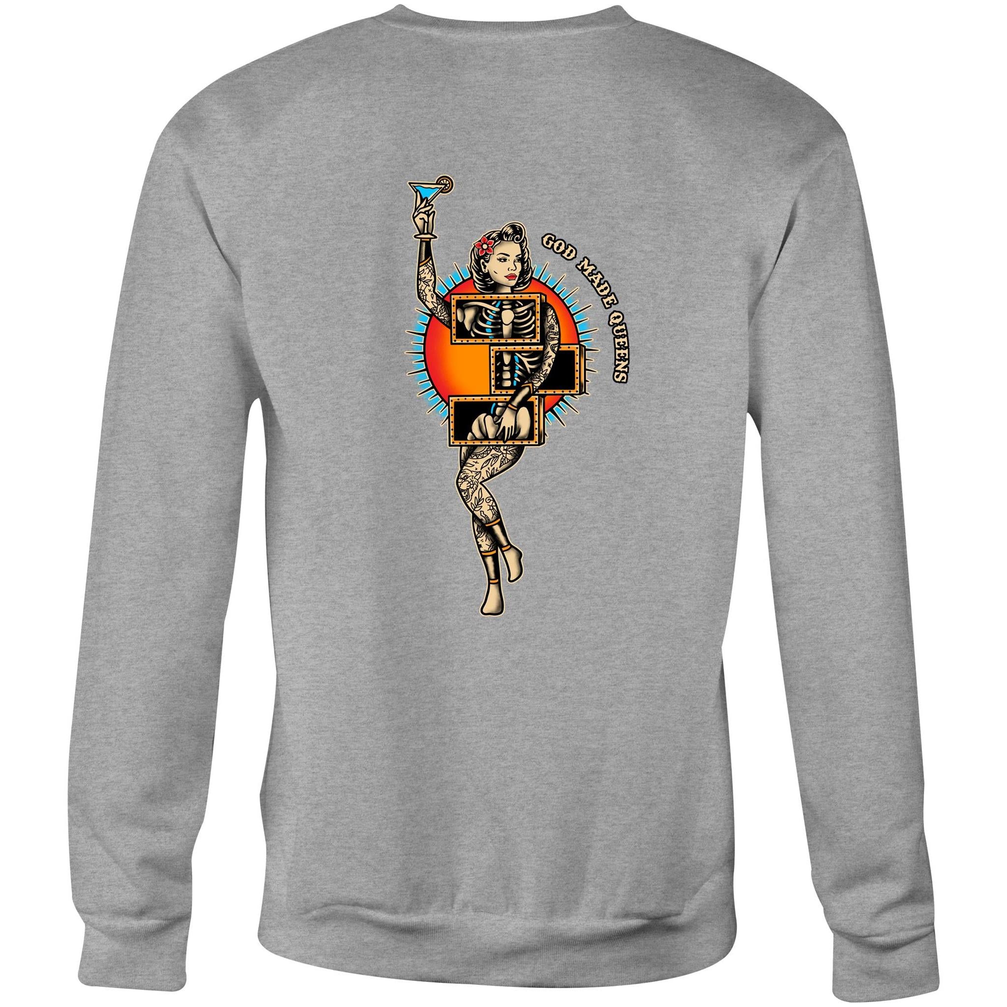 X-RATED MARTINI Sweatshirt Back Print