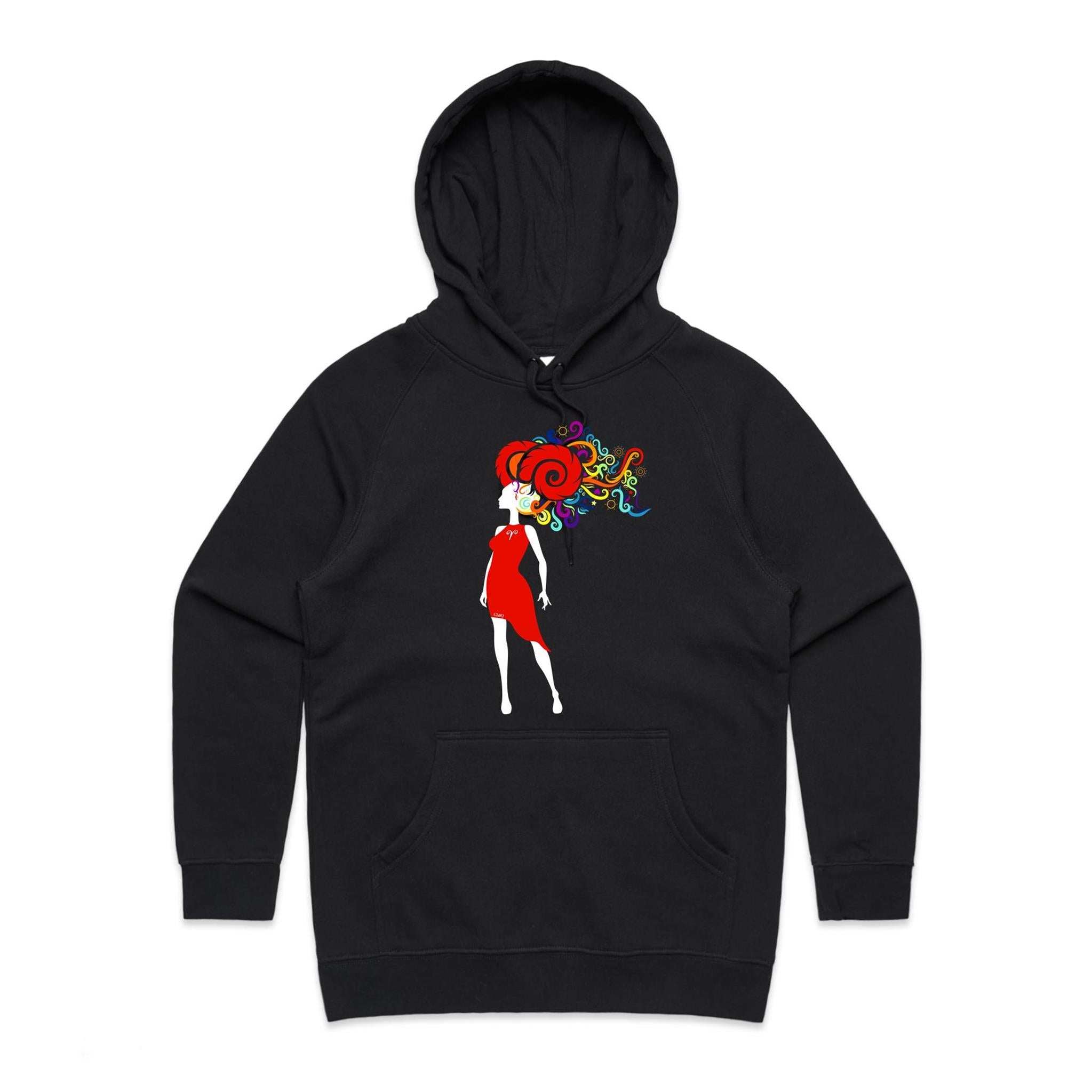 ARIES Hoodie Front Print