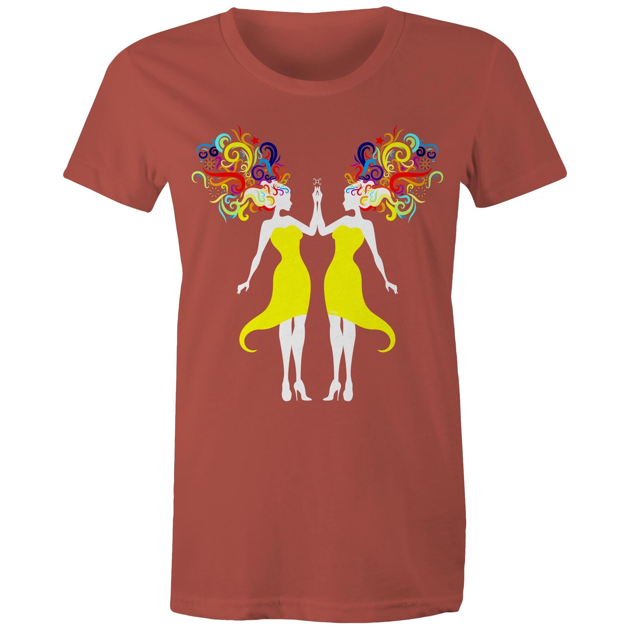 GEMINI T-Shirt Front Print