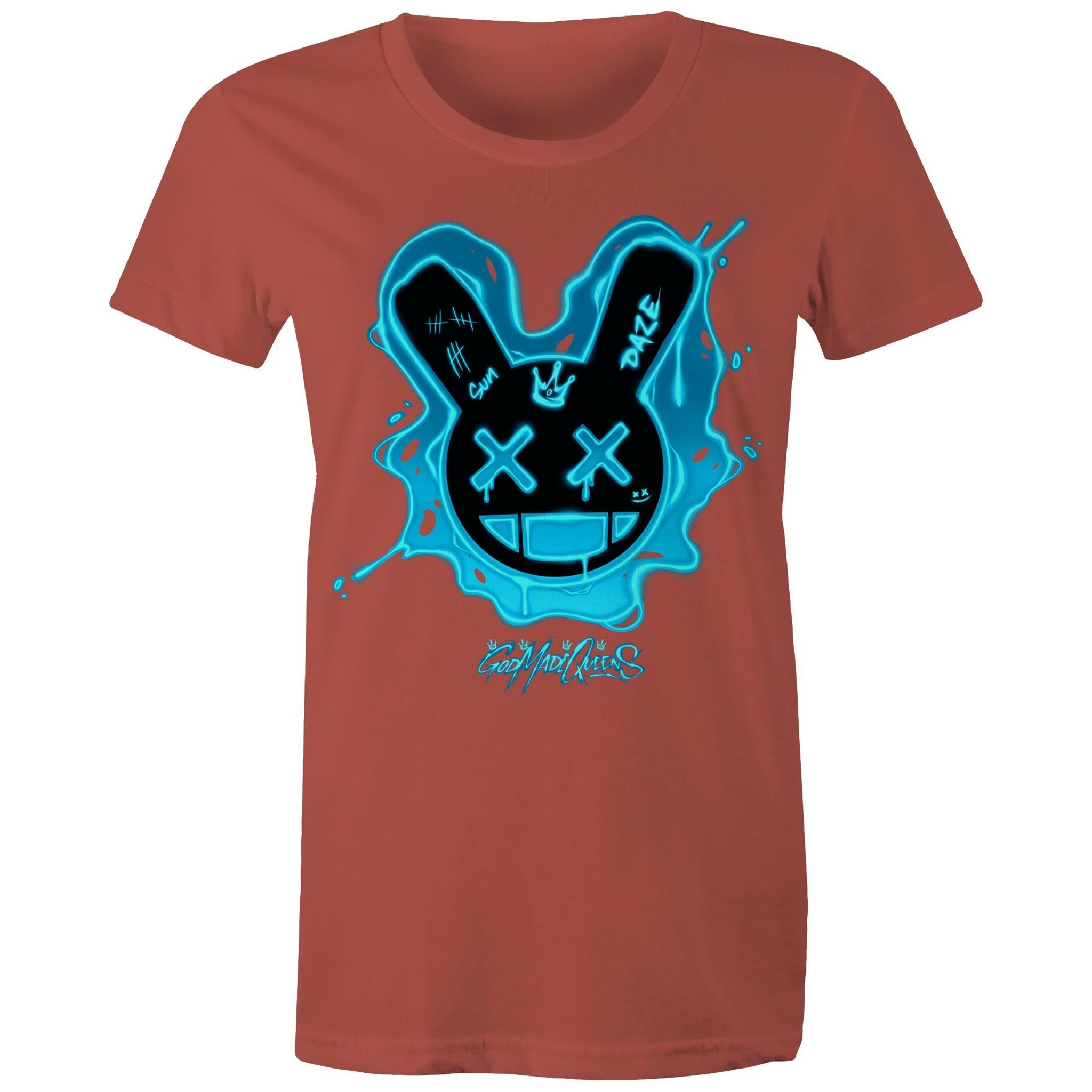 BLUEDAZE T-Shirt Front Print