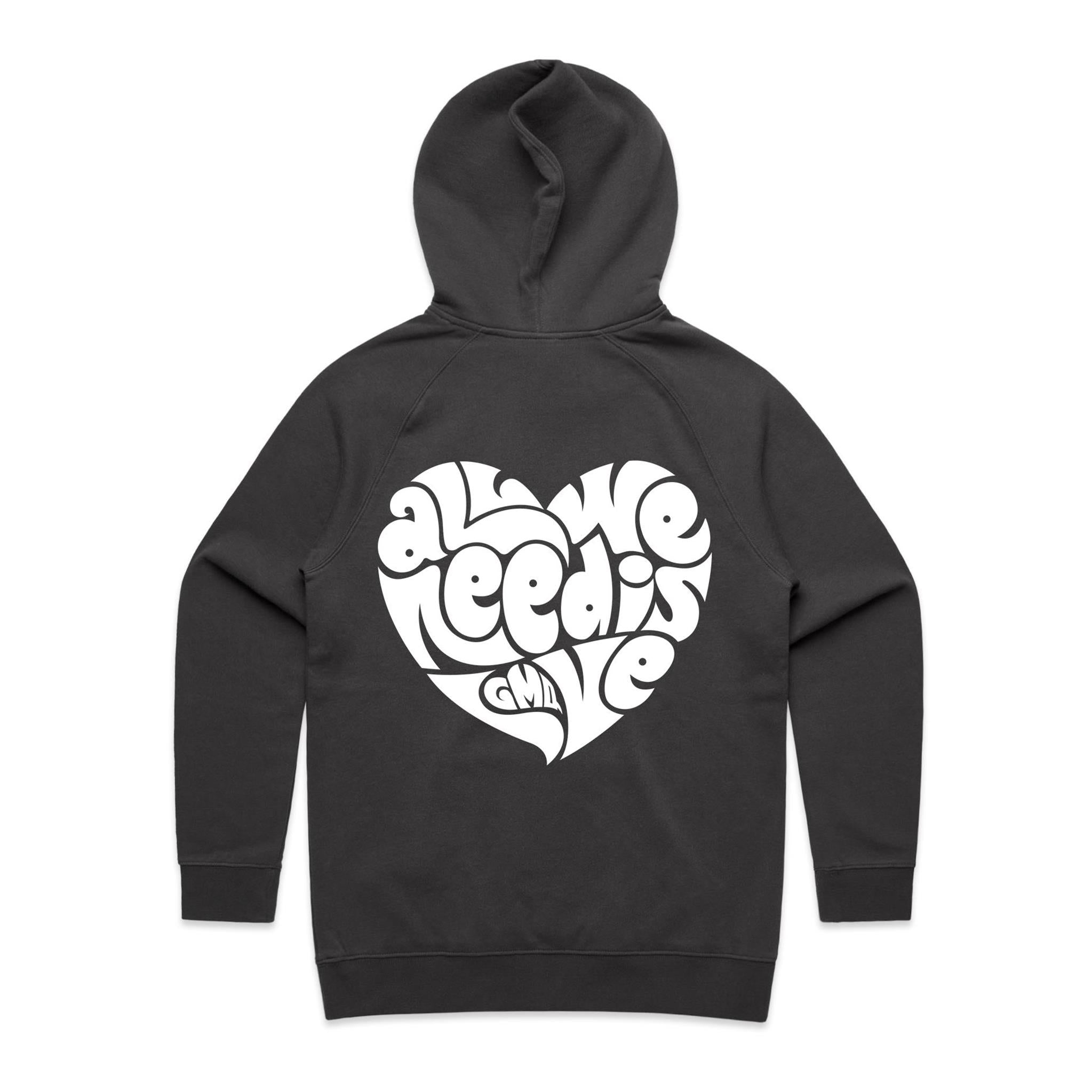 LOVE Hoodie Back Print