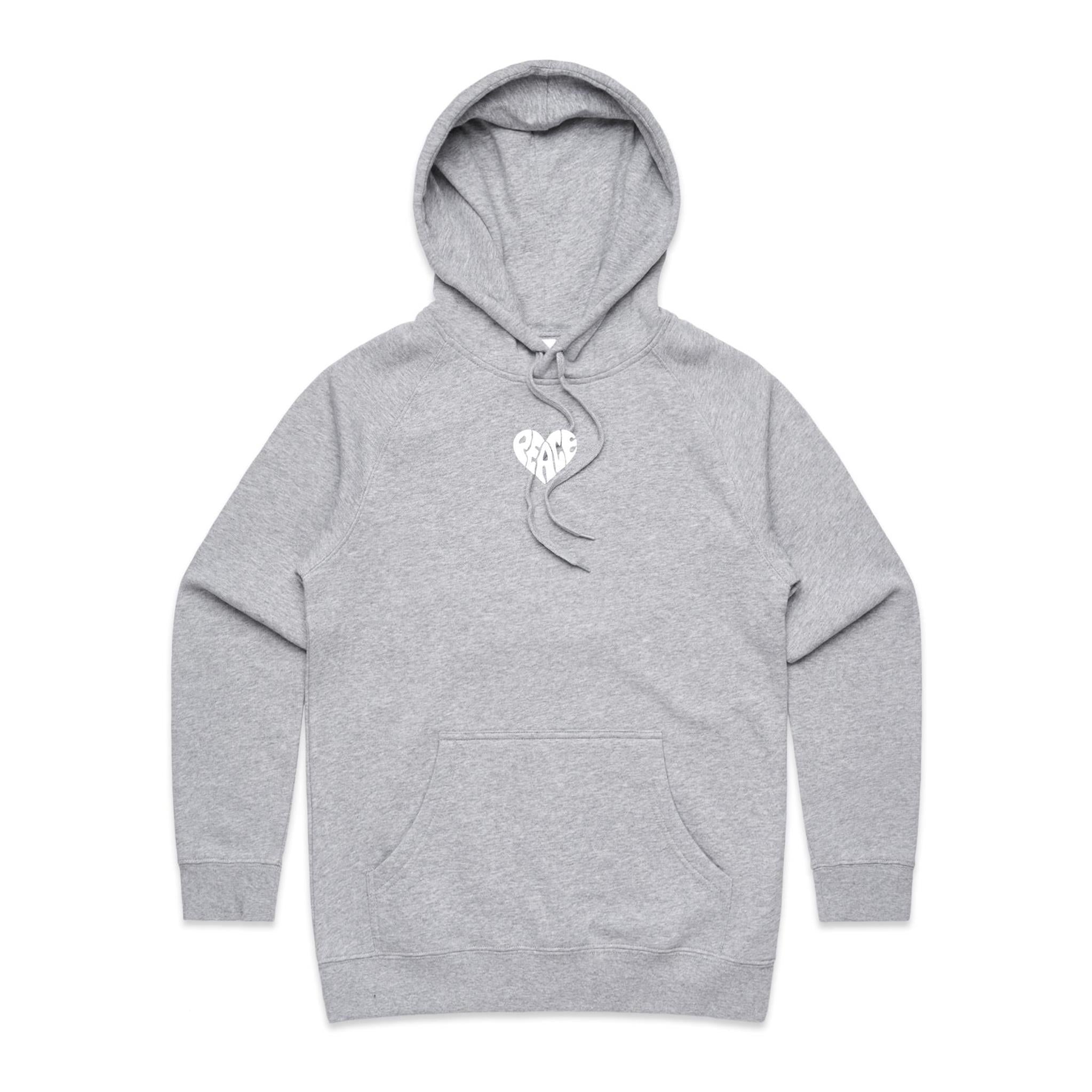 PEACE & LOVE Hoodie Back Print