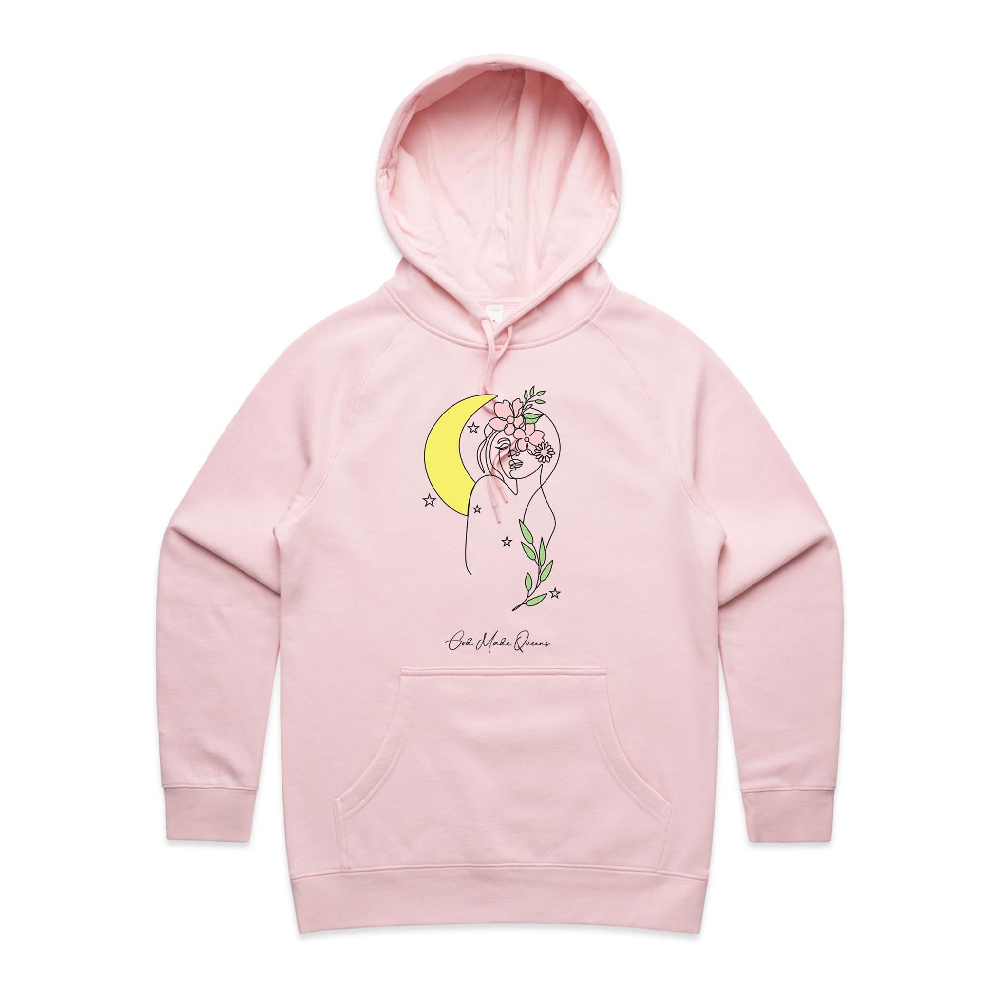 WHEN THE NIGHT FALLS Hoodie Front Print