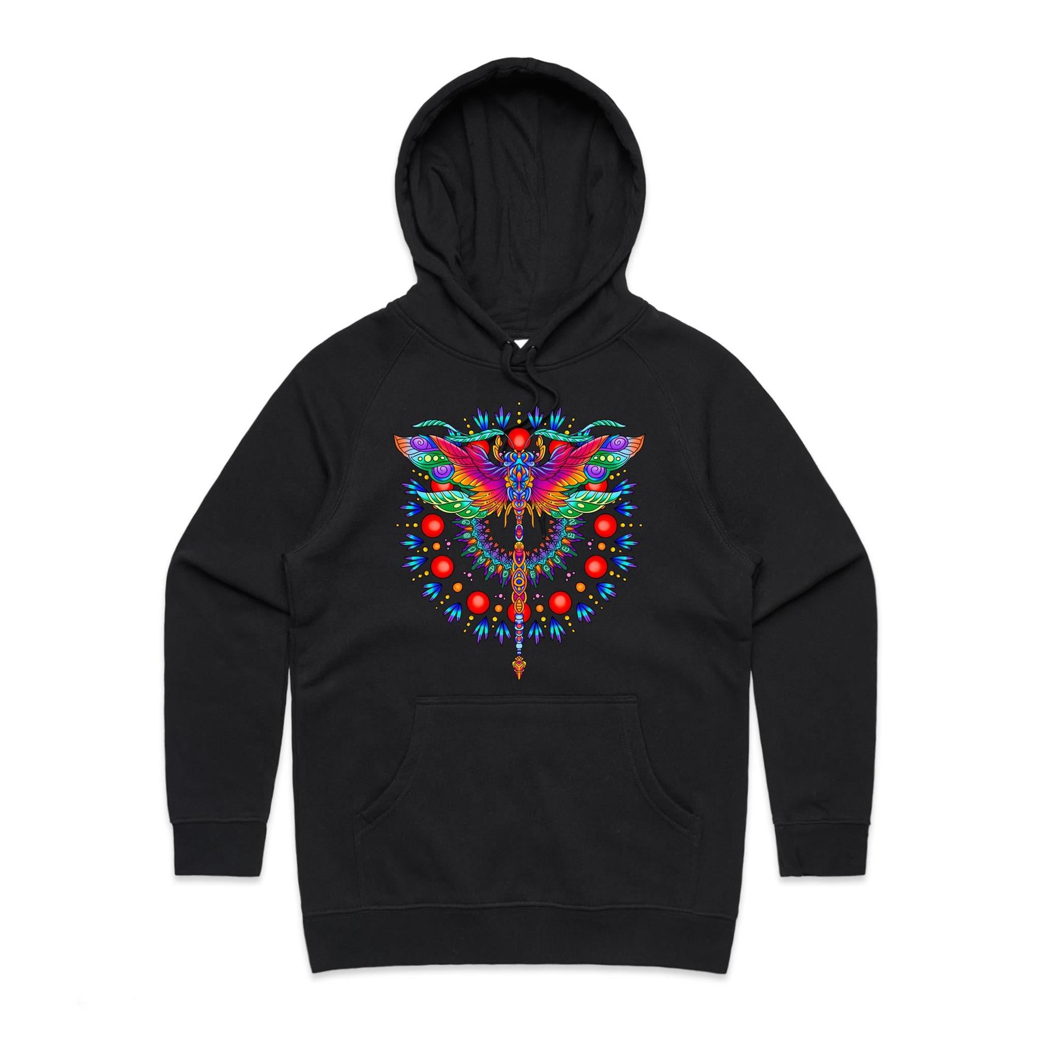 DRAGONFLY Hoodie Front Print