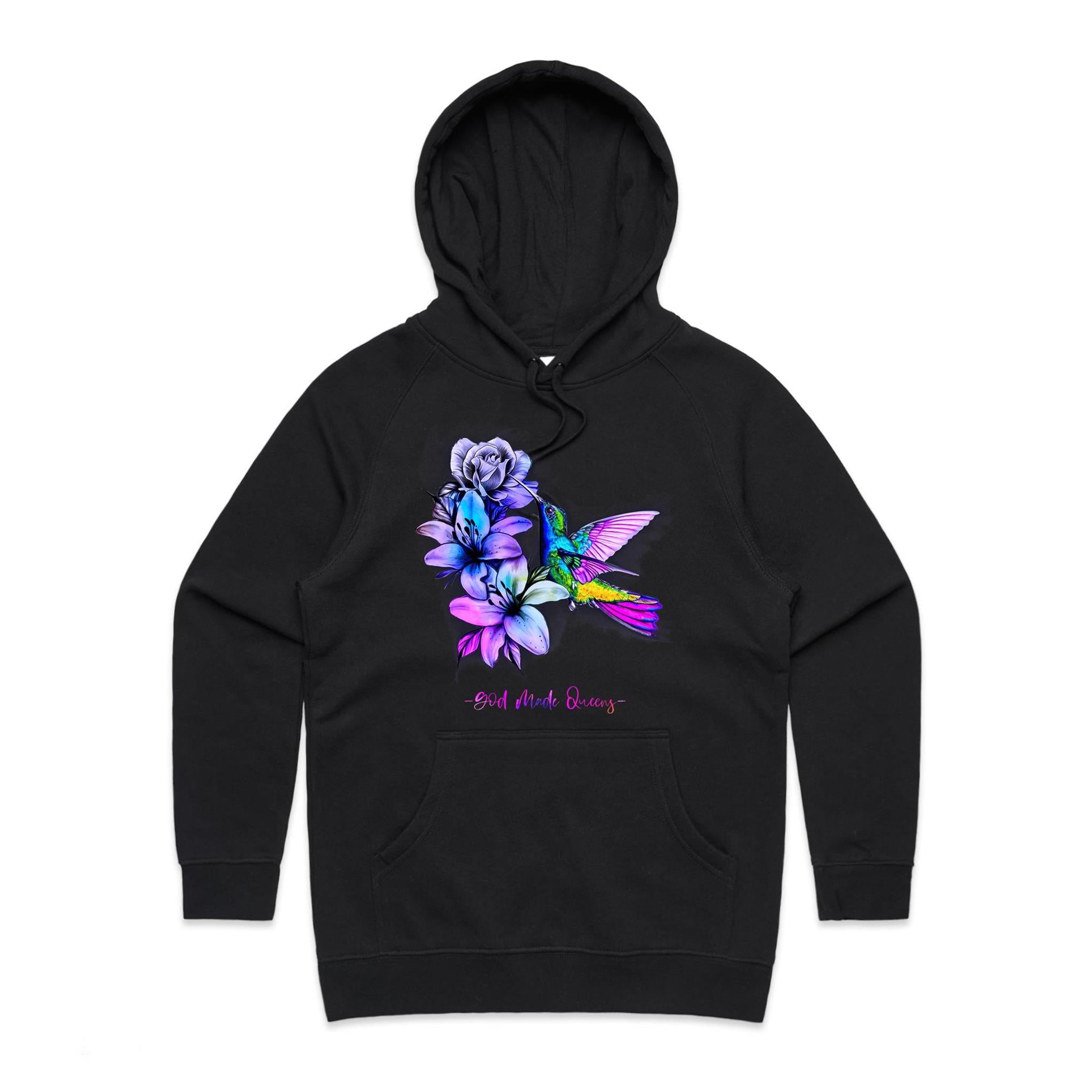 HUMMINGBIRD Hoodie Front Print