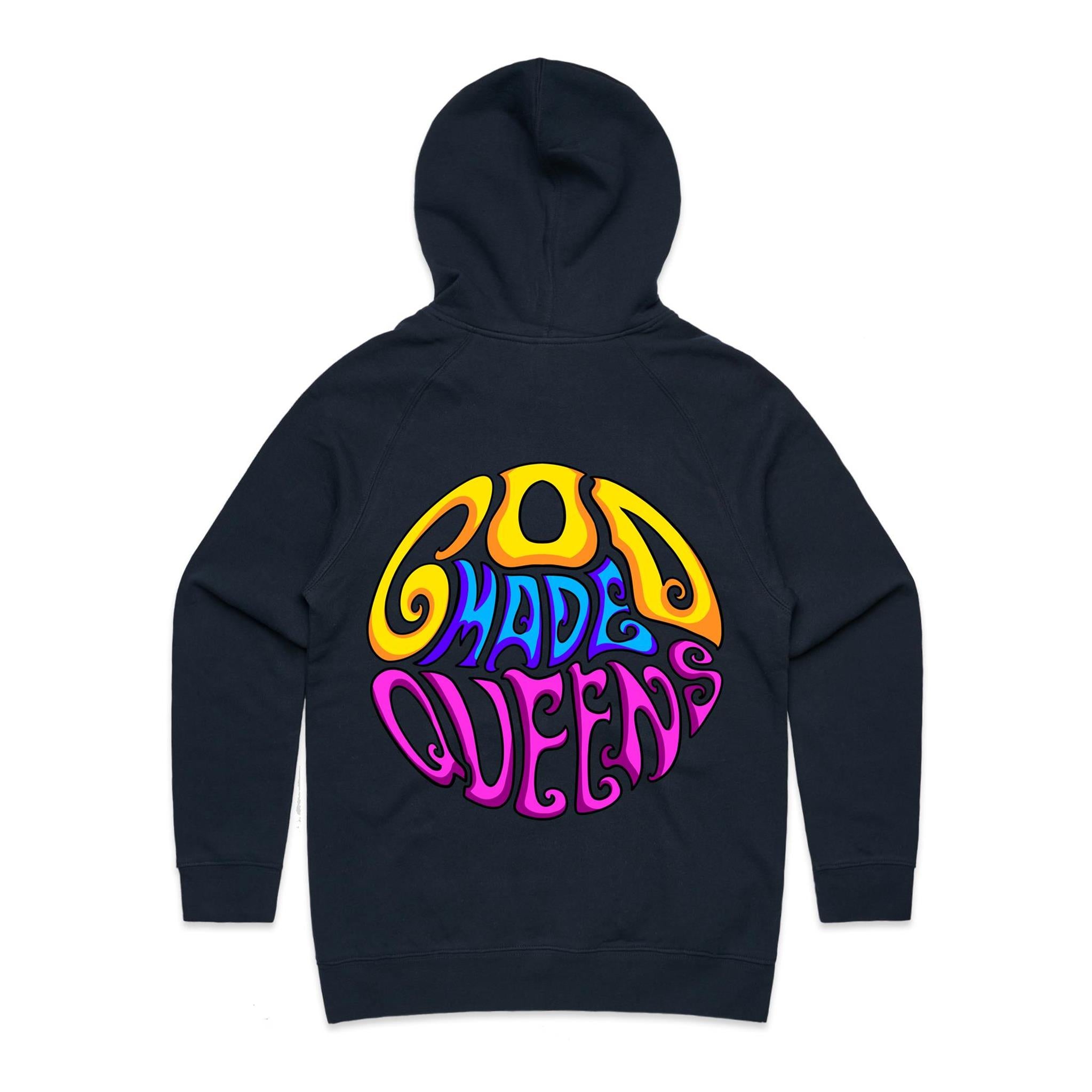 CIRCLE OF QUEENS Hoodie Back Print