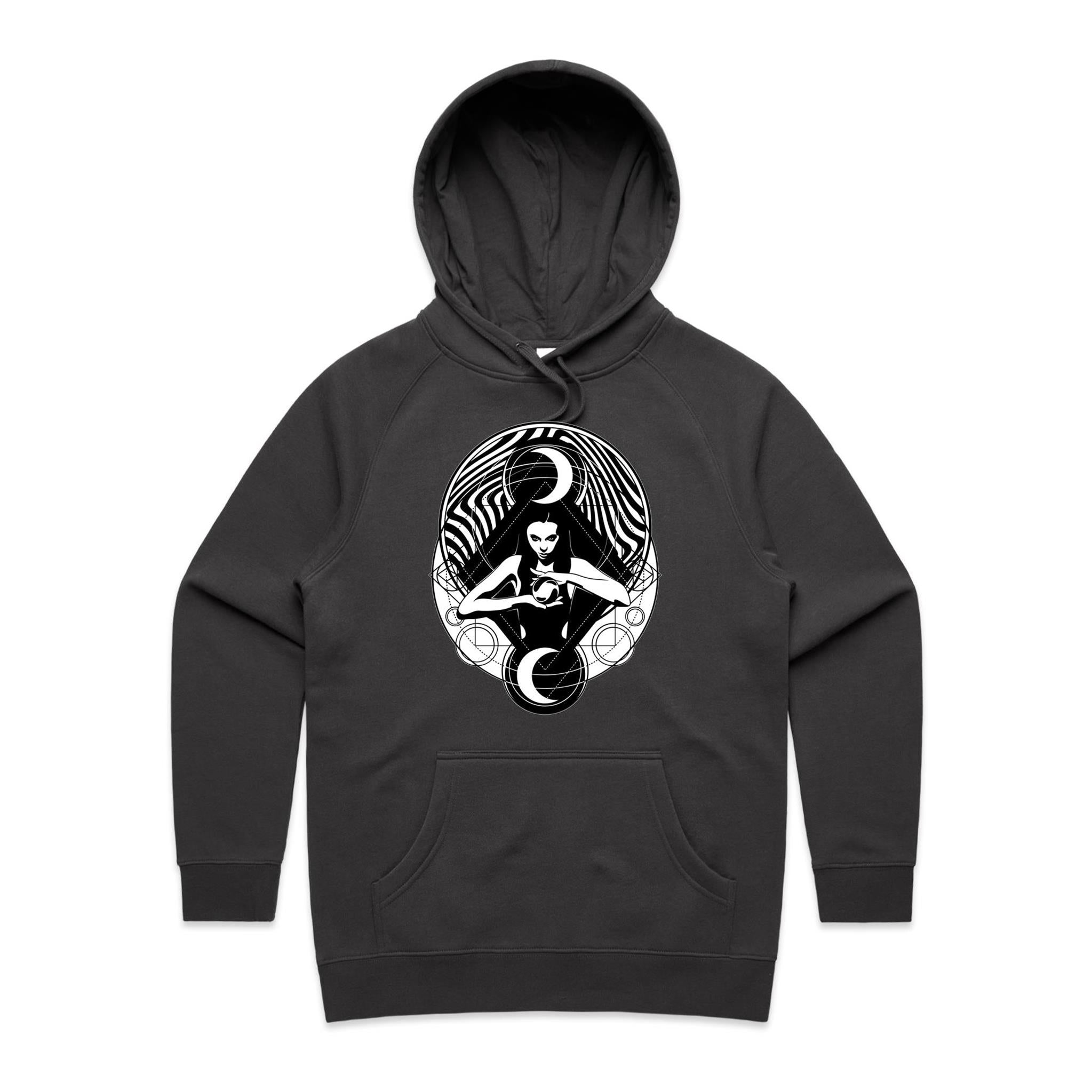 WITCHY WOMAN Hoodie Front Print