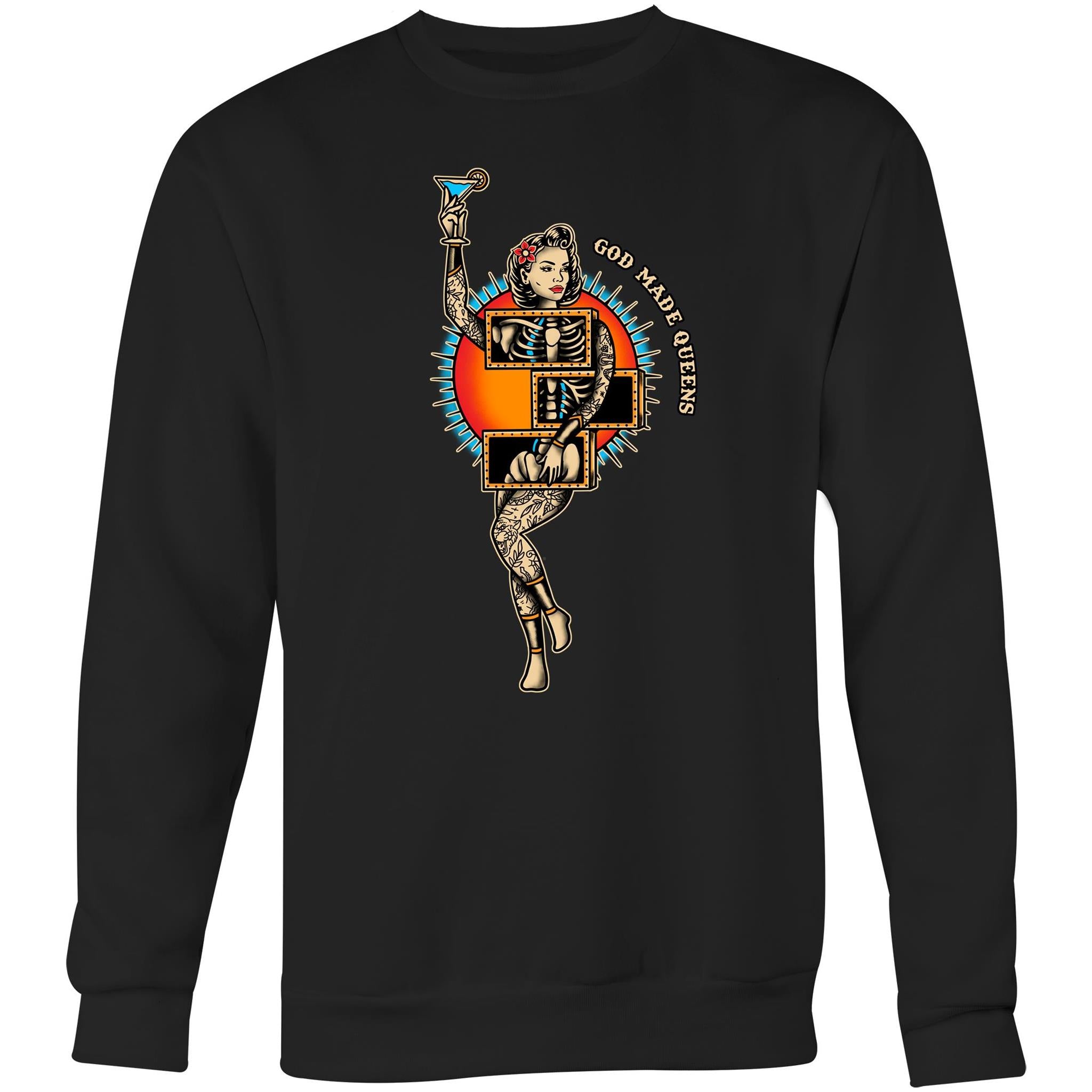 X-RATED MARTINI Sweatshirt Front Print