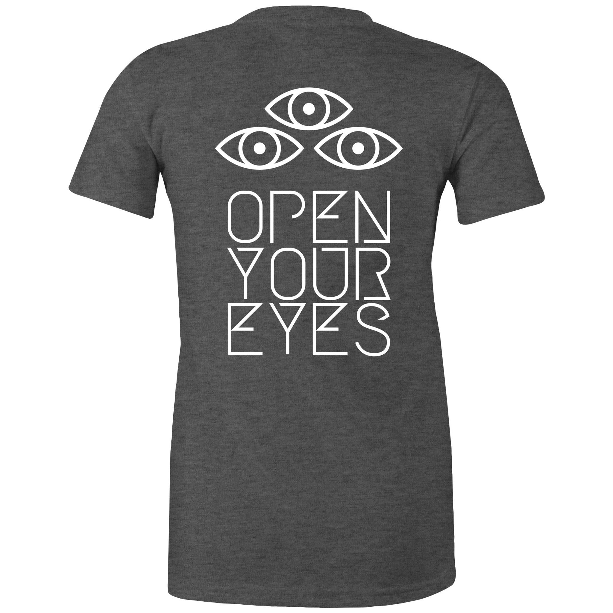 OPEN YOUR EYES T-Shirt Back Print