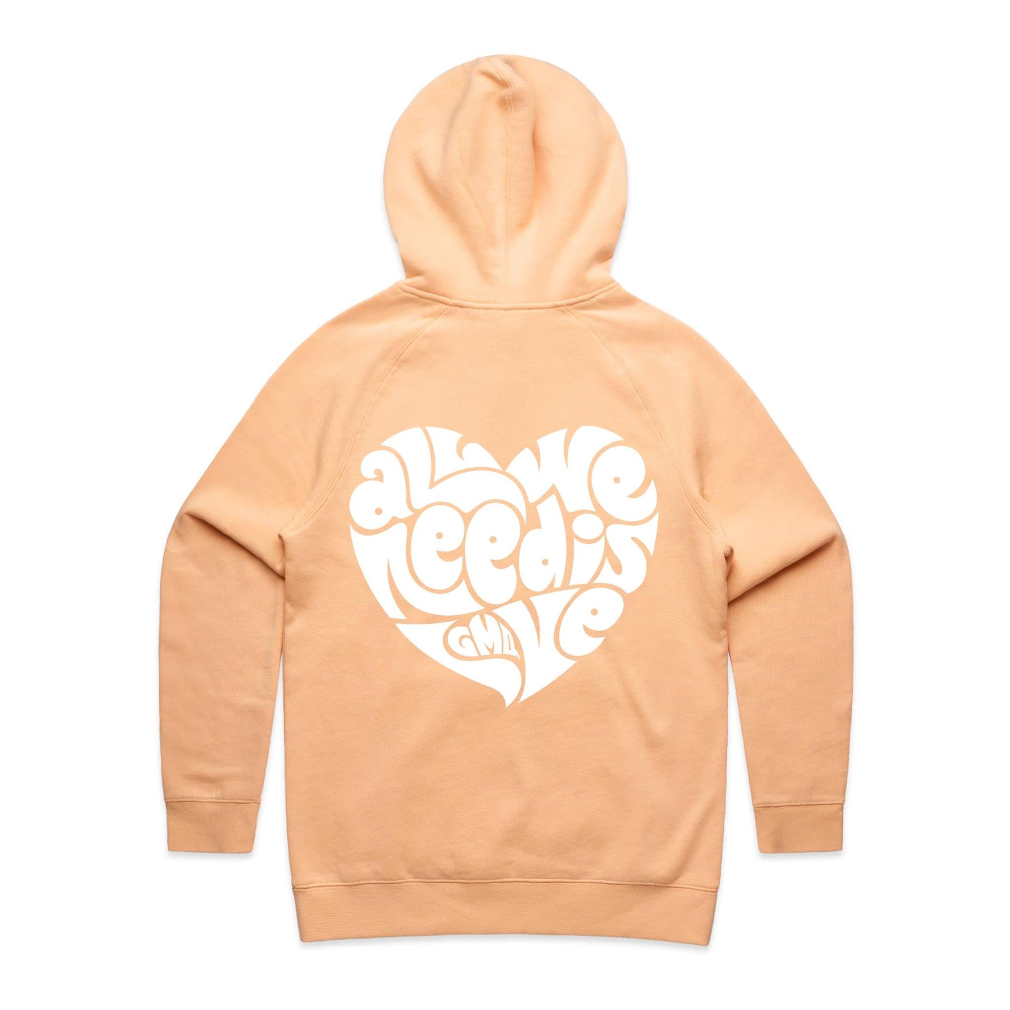 LOVE Hoodie Back Print