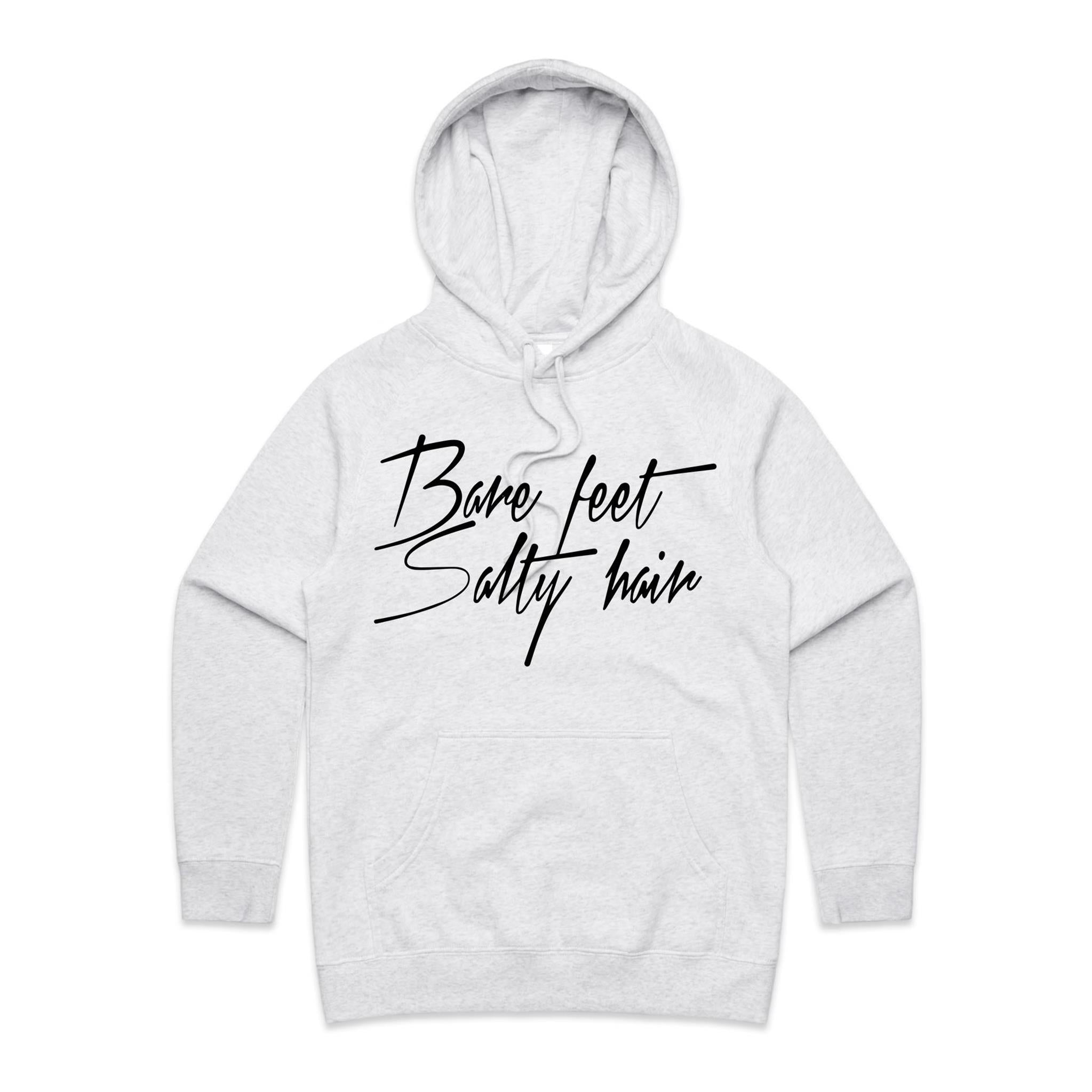 BARE FEET Hoodie Front Print