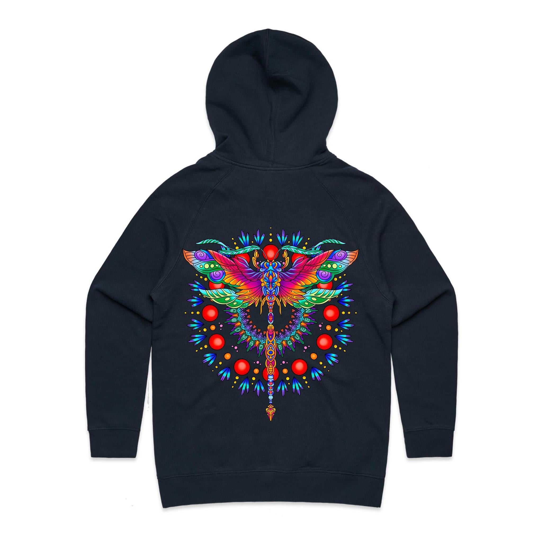 DRAGONFLY Hoodie Back Print