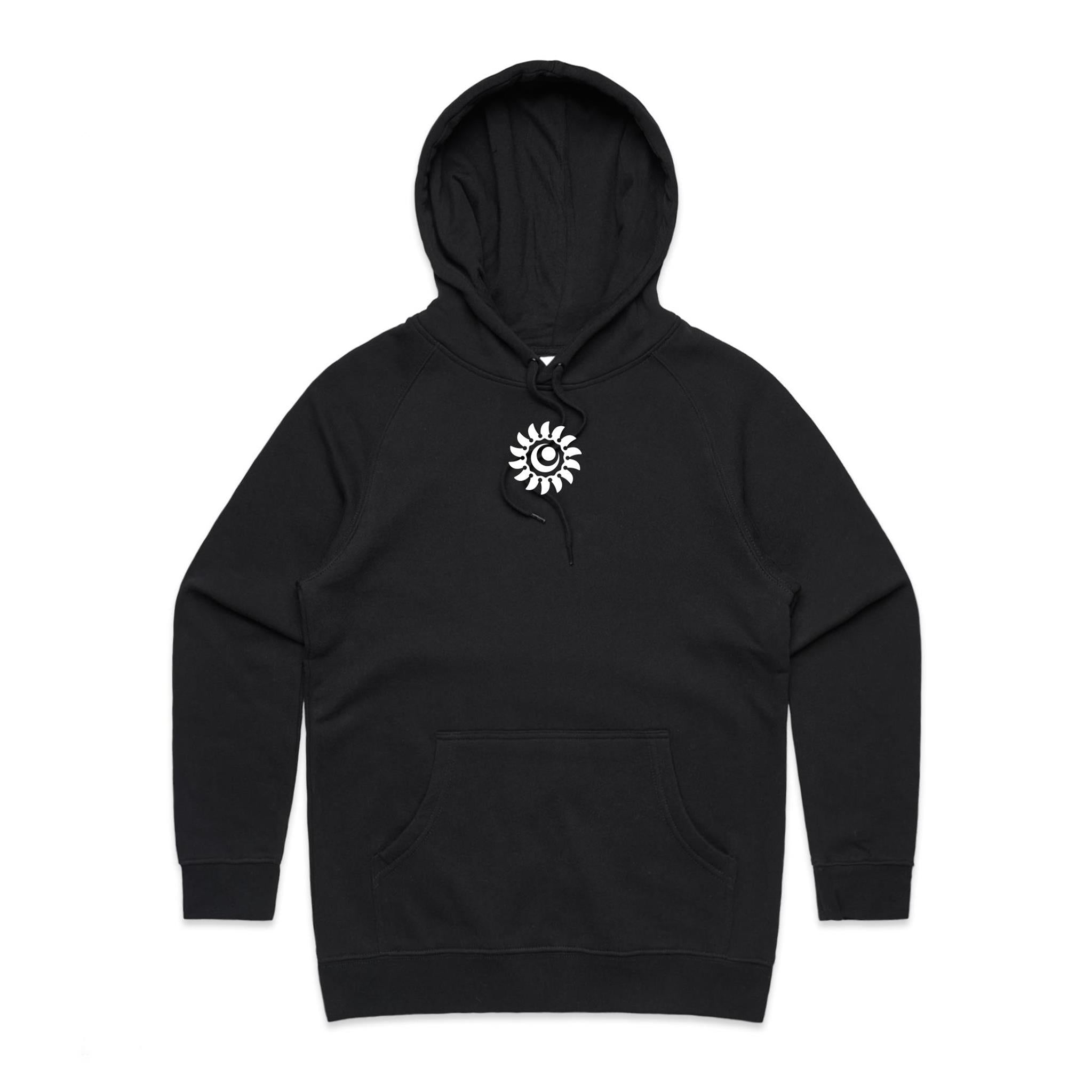 RISE WITH THE SUN Hoodie Back Print