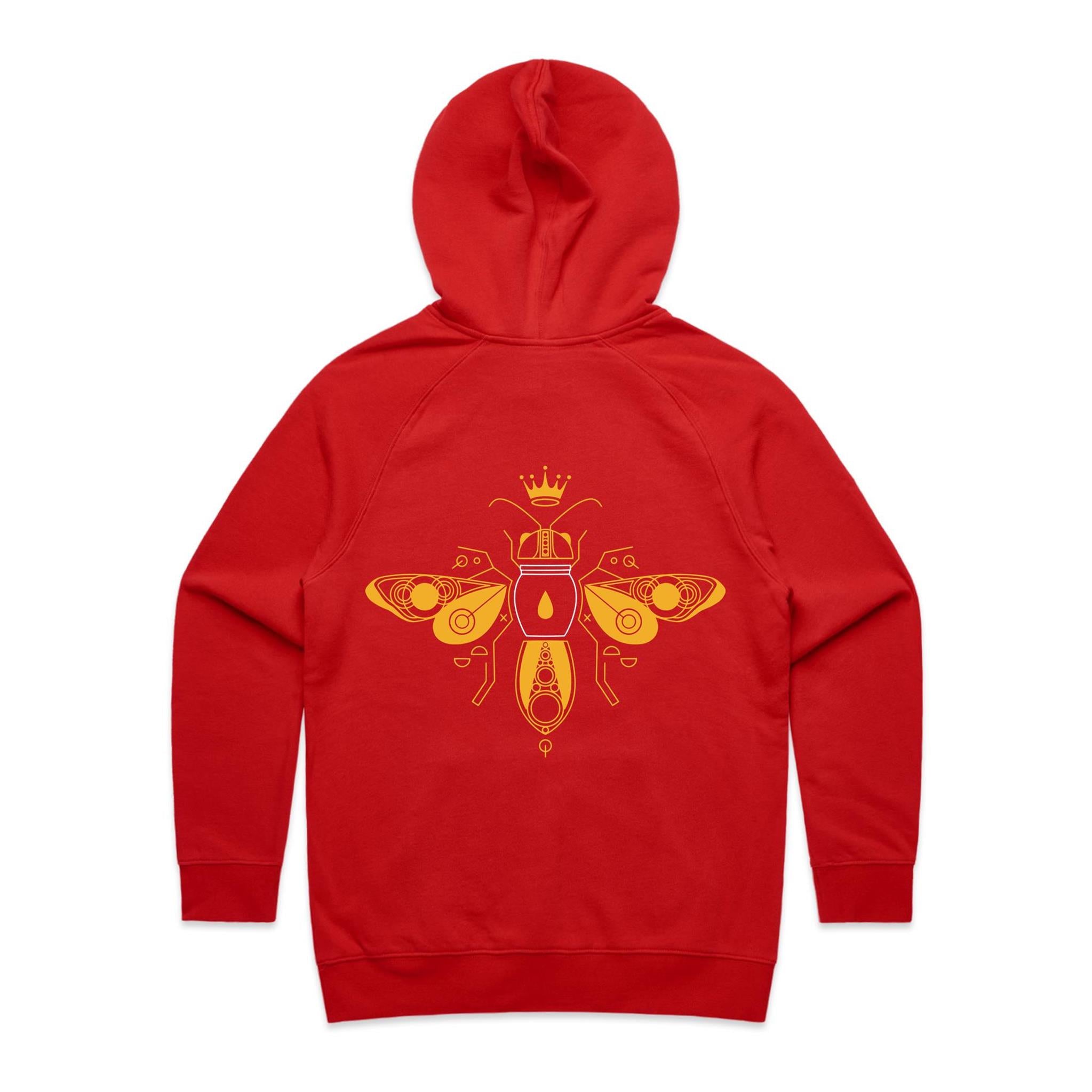 QUEEN BEE Hoodie Back Print