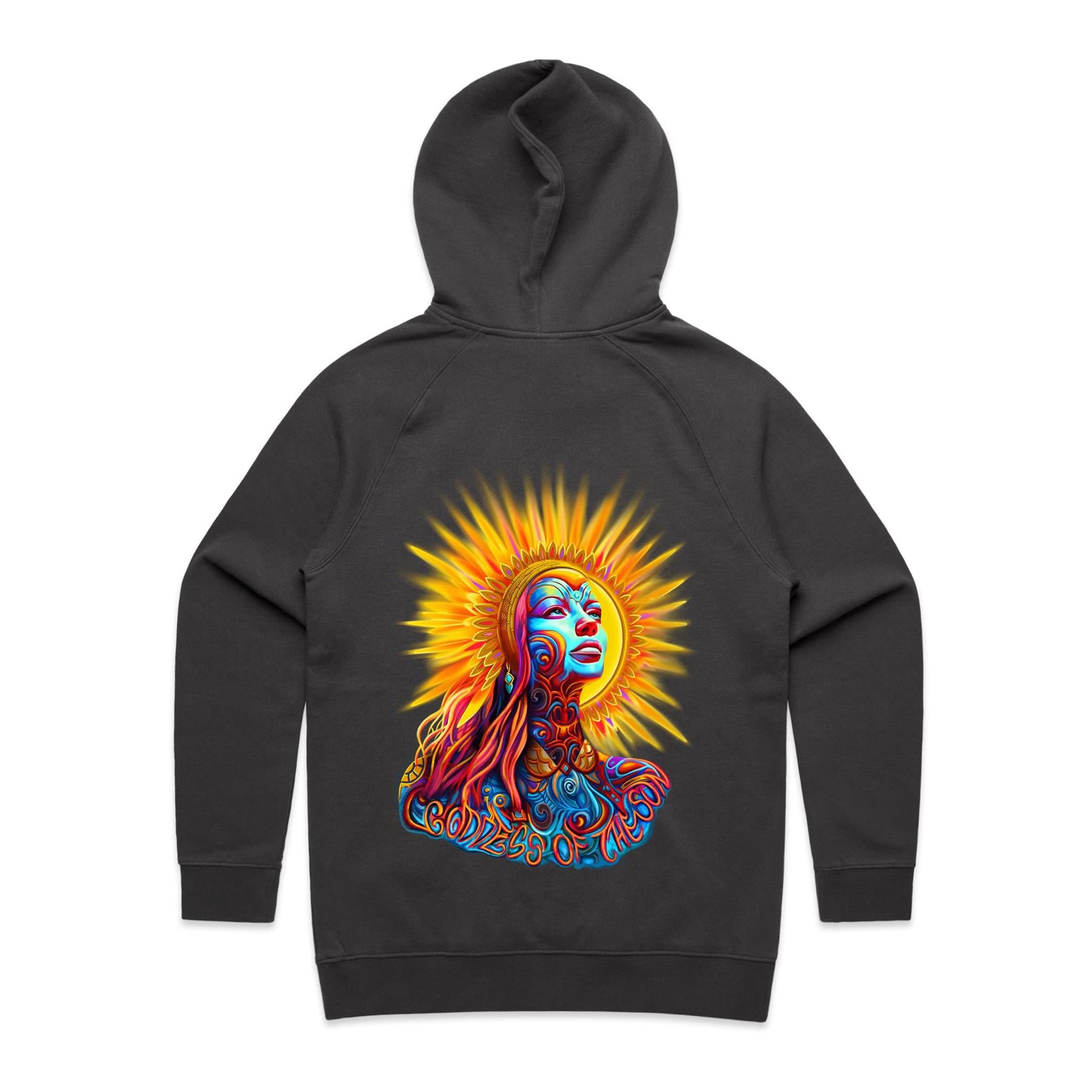 GODDESS OF THE SUN Hoodie Back Print